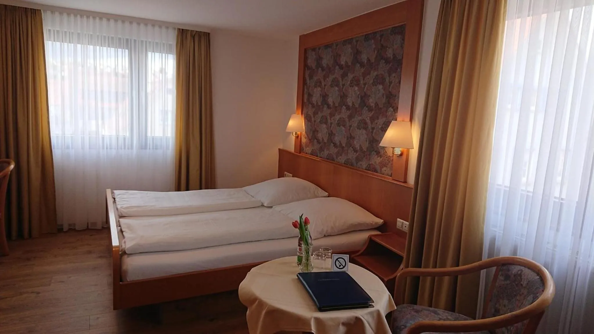 Bedroom, Bed in Hotel Württemberger Hof Garni