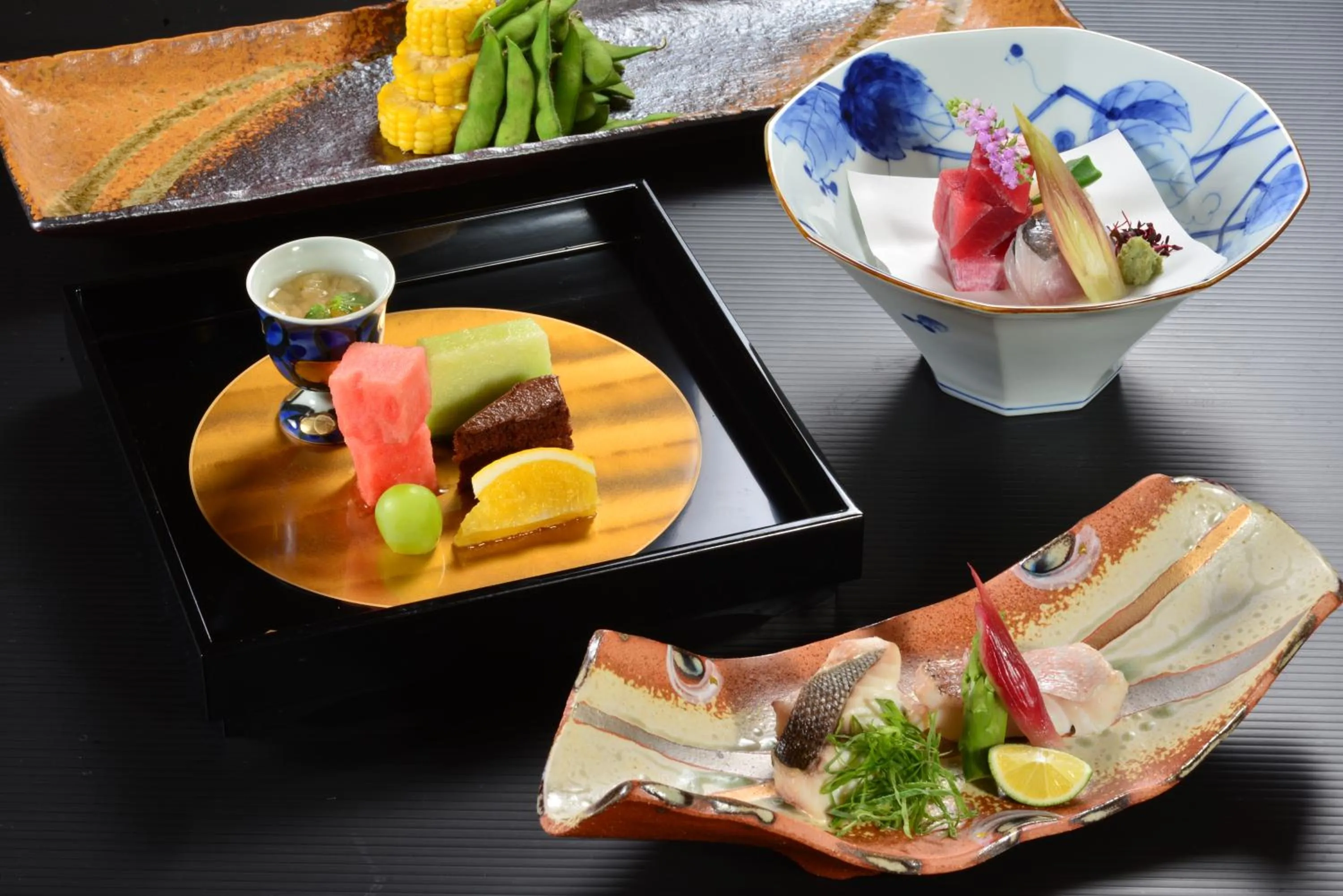 Dinner in Hatago Kintoen