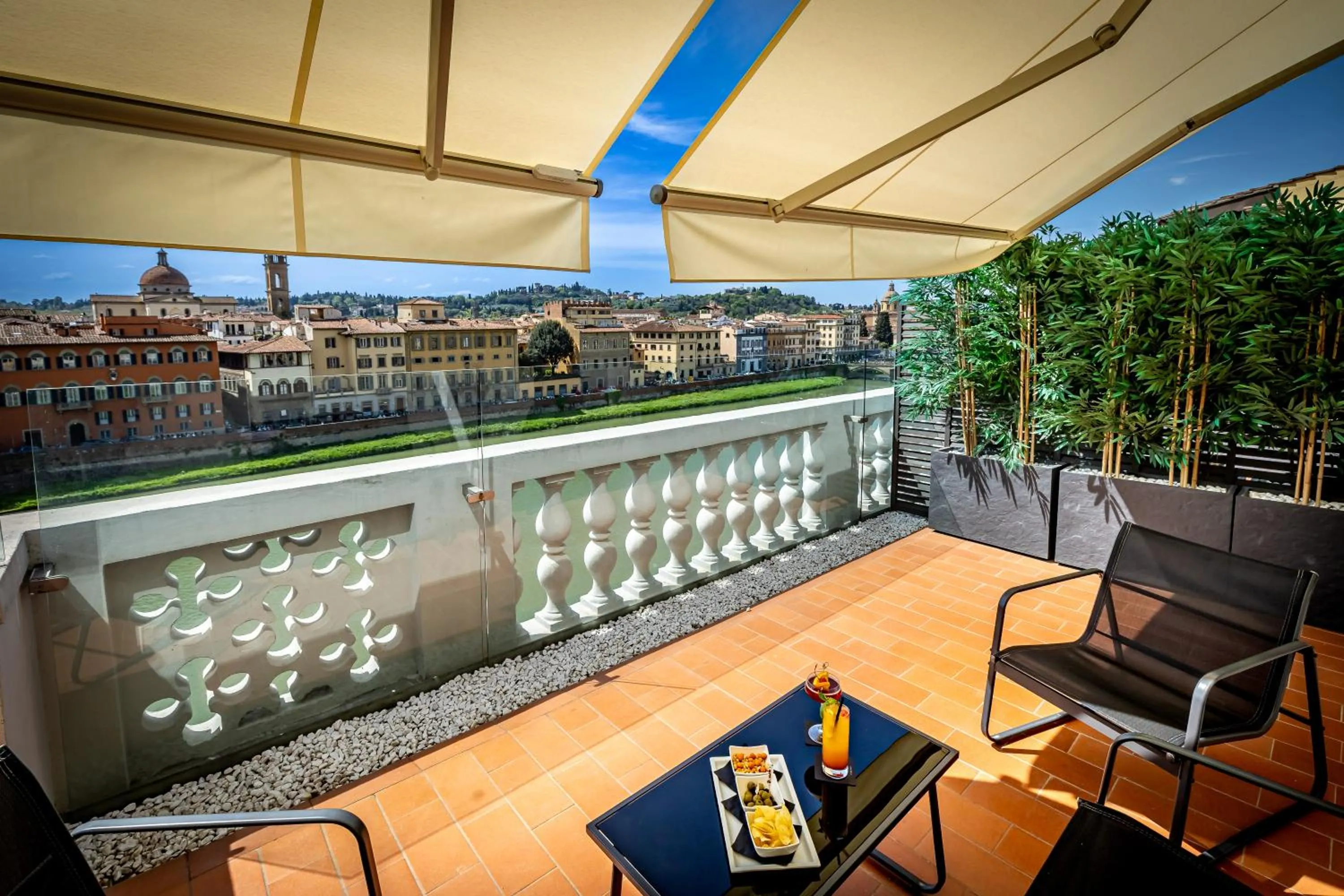 Balcony/Terrace in Palazzo Alfieri - Place of Charme