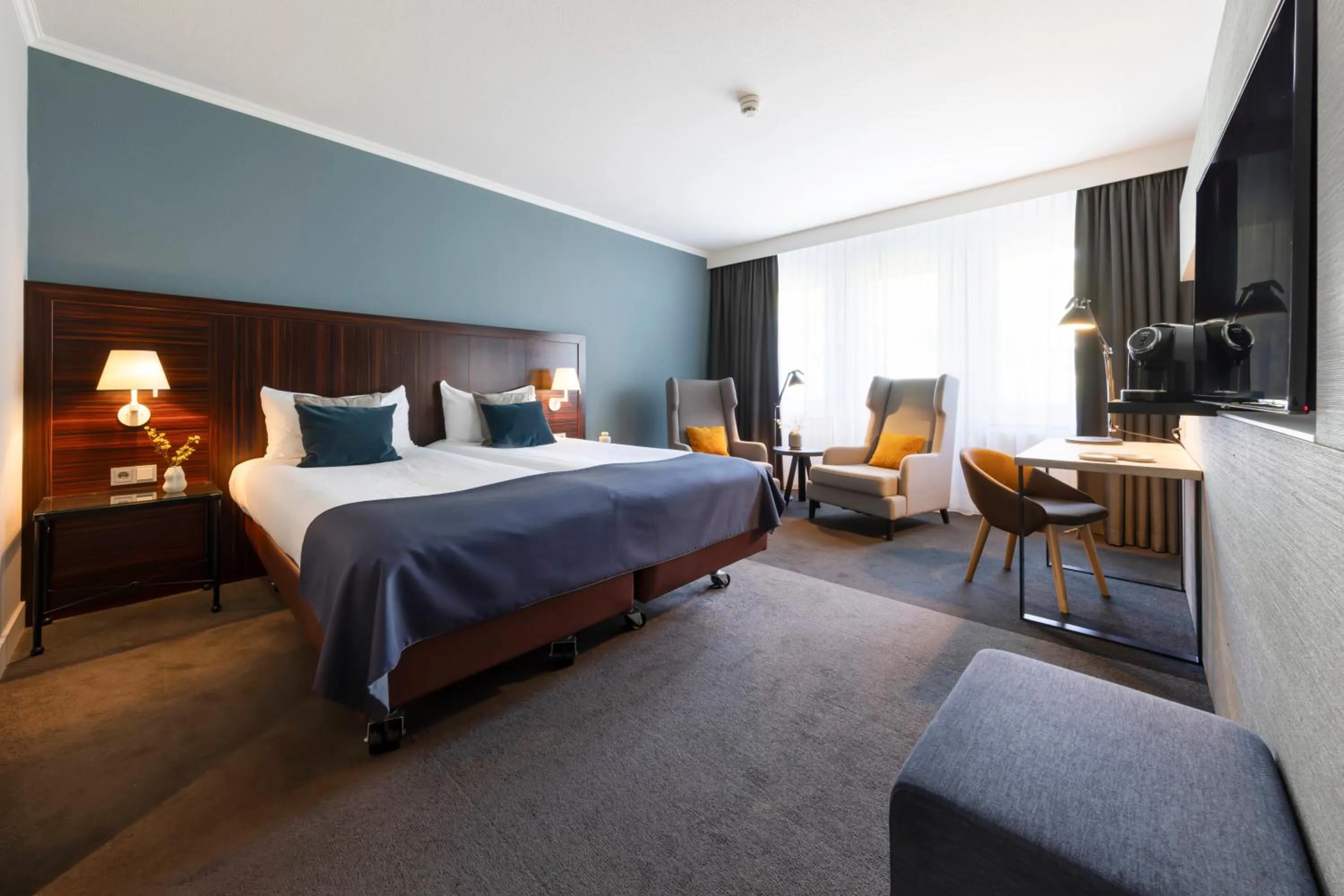 Bed in Bilderberg Kasteel Vaalsbroek