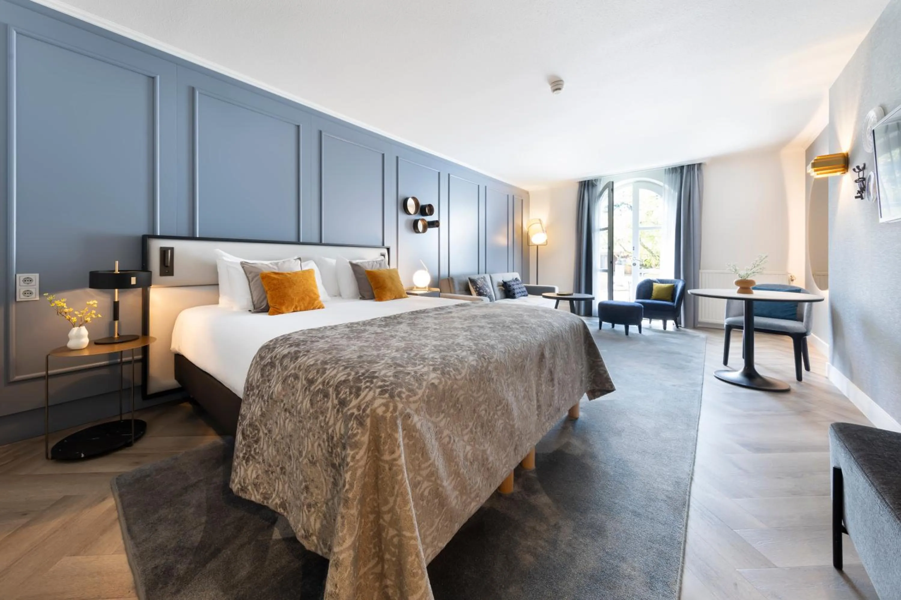 Bed in Bilderberg Kasteel Vaalsbroek