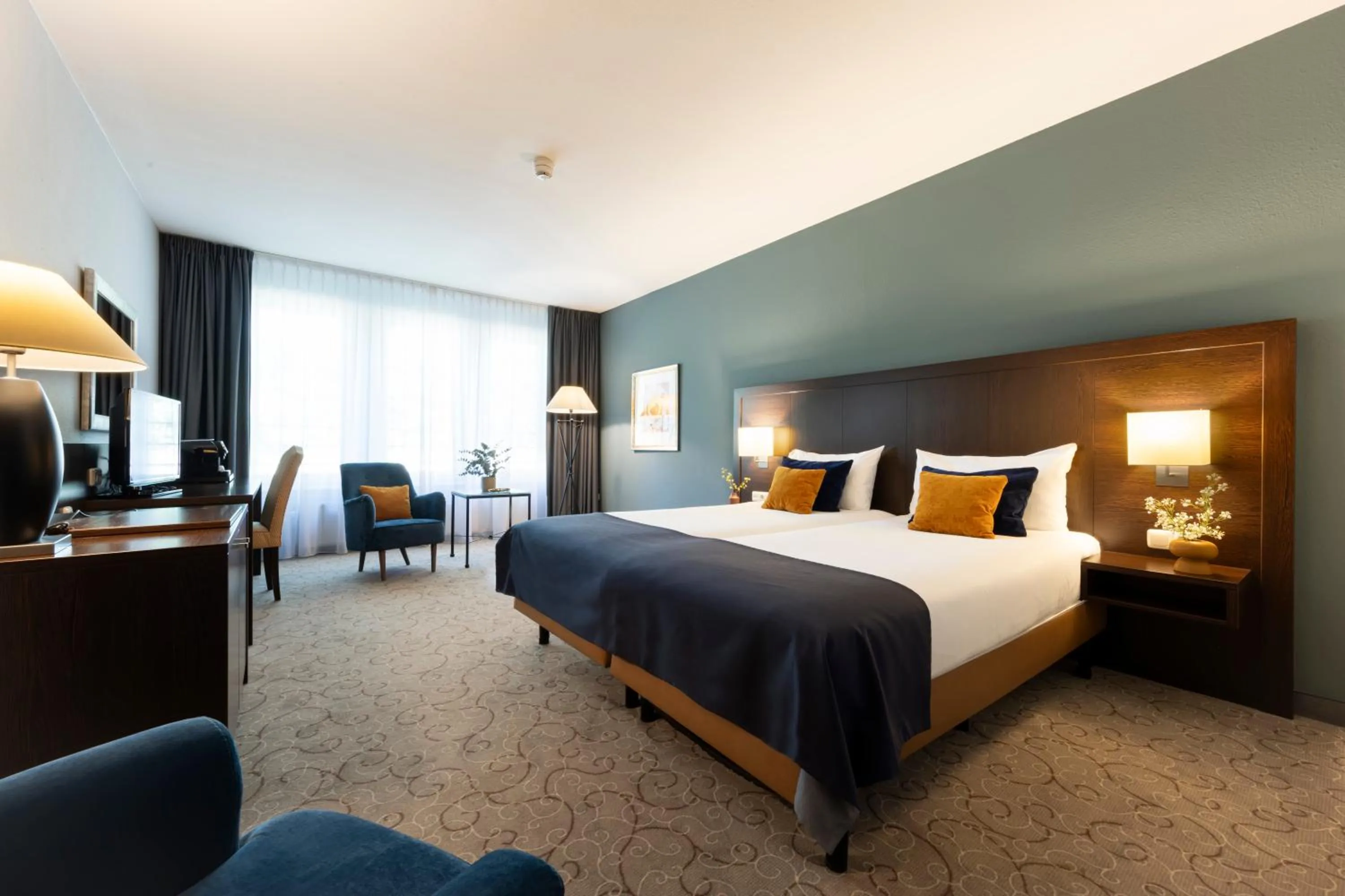 Bed in Bilderberg Kasteel Vaalsbroek