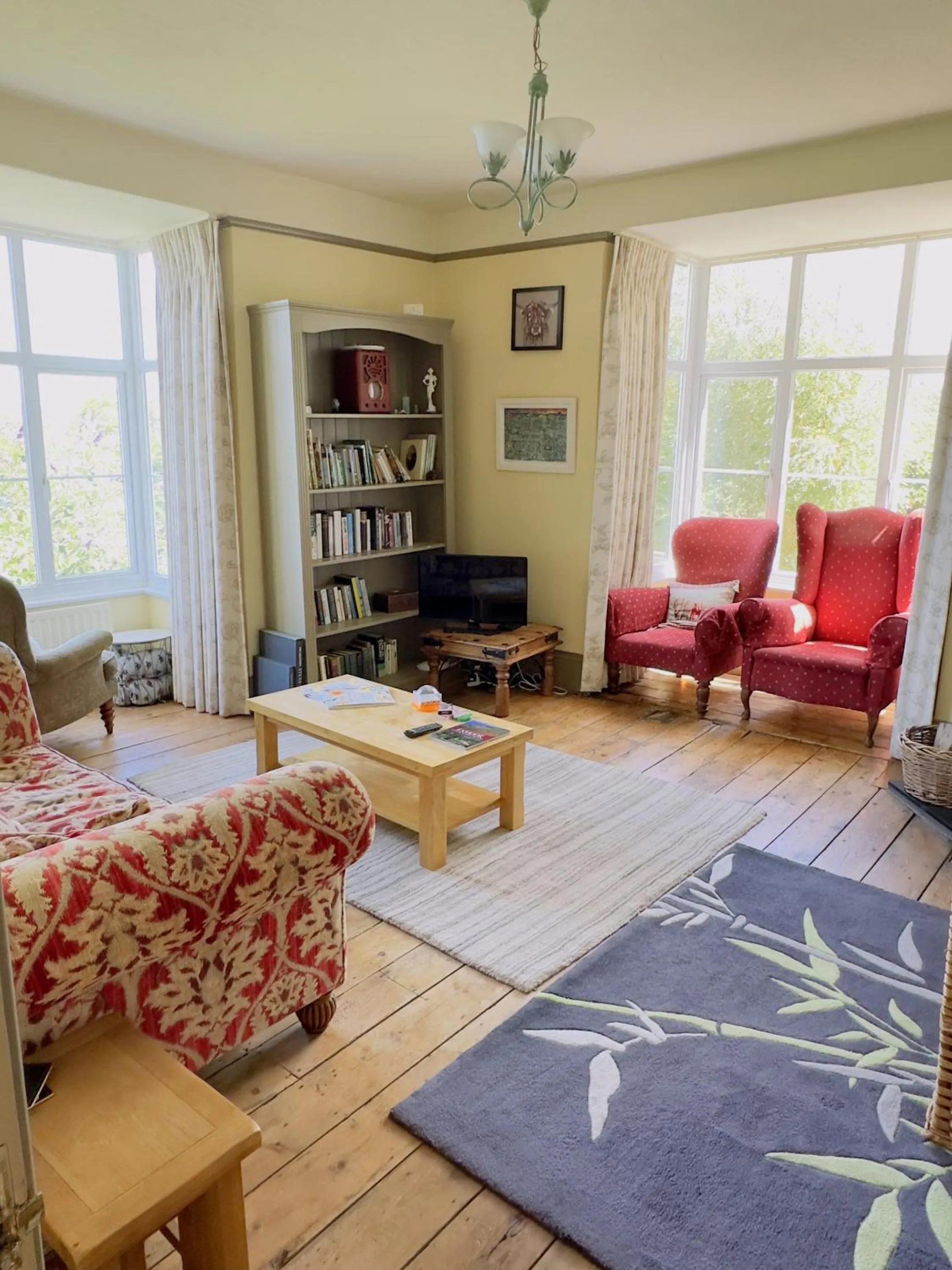 Living room in North Walk House