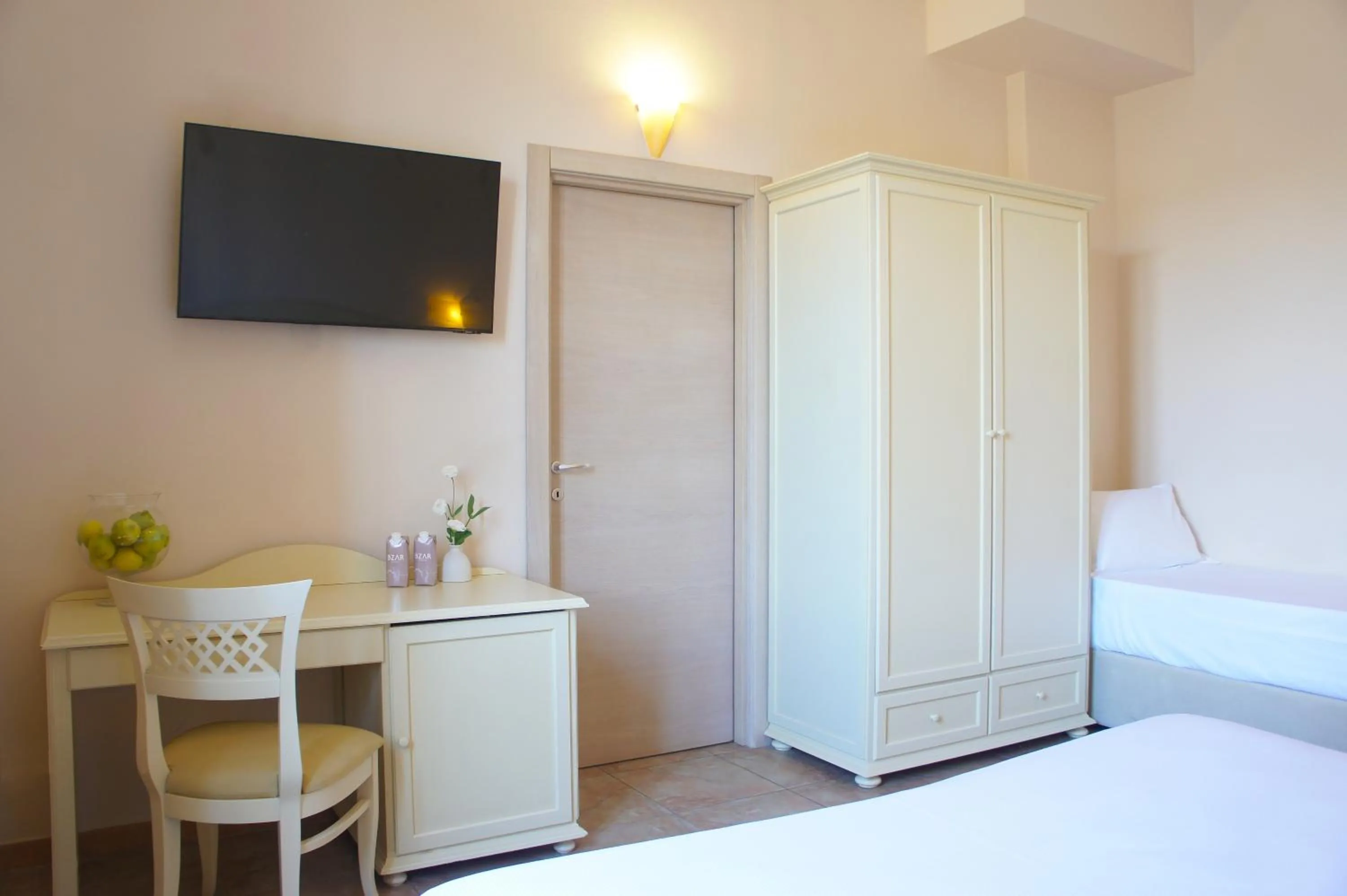 Bed in Hotel le Muse