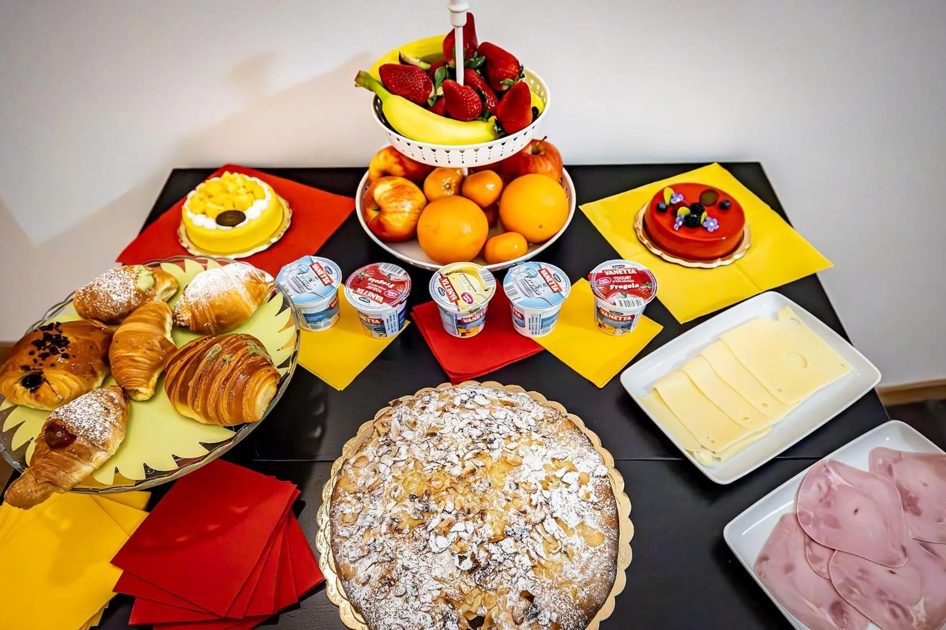 Food close-up in B&B De Biffi