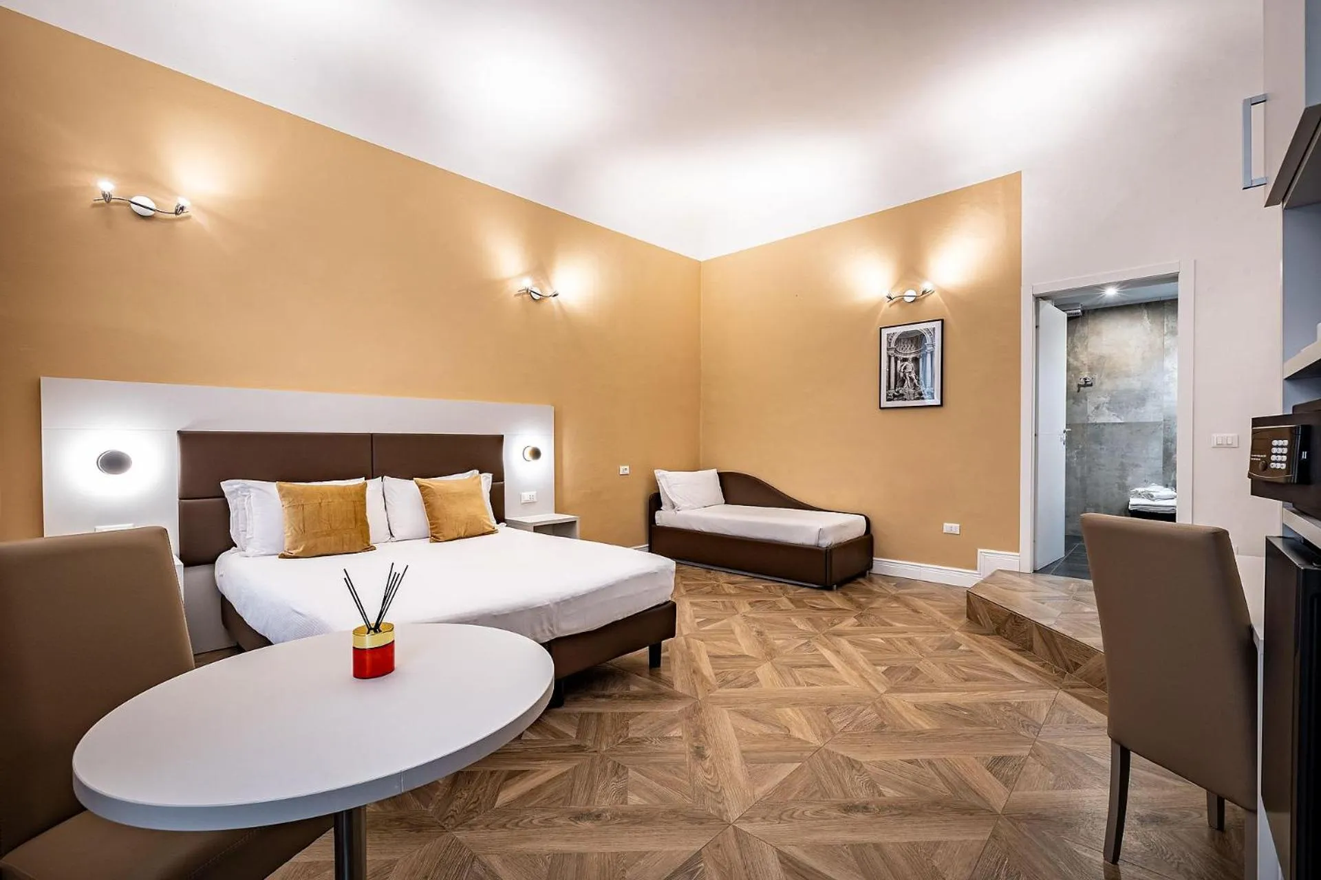 Photo of the whole room, Bed in B&B De Biffi