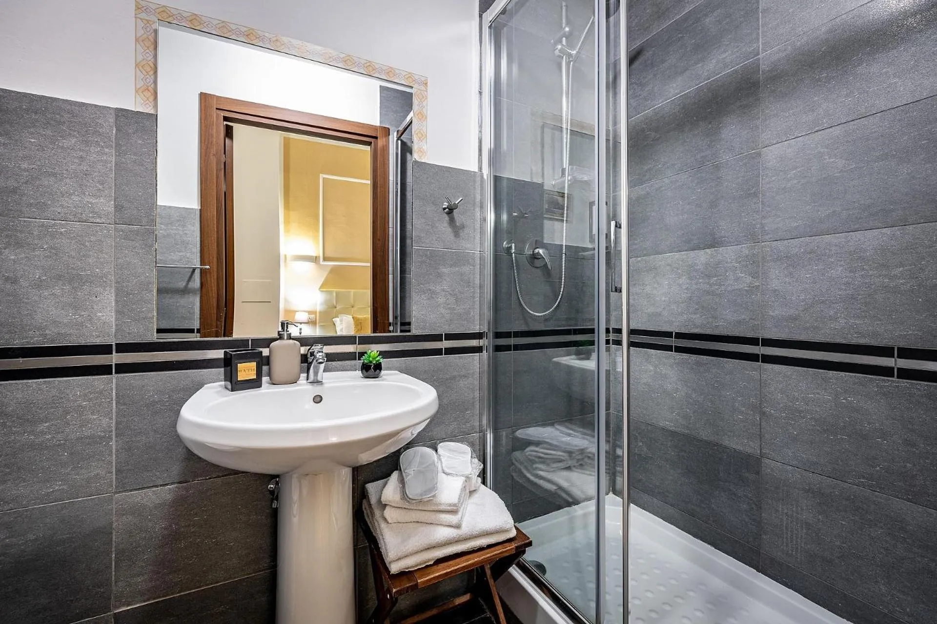 Bathroom in B&B De Biffi