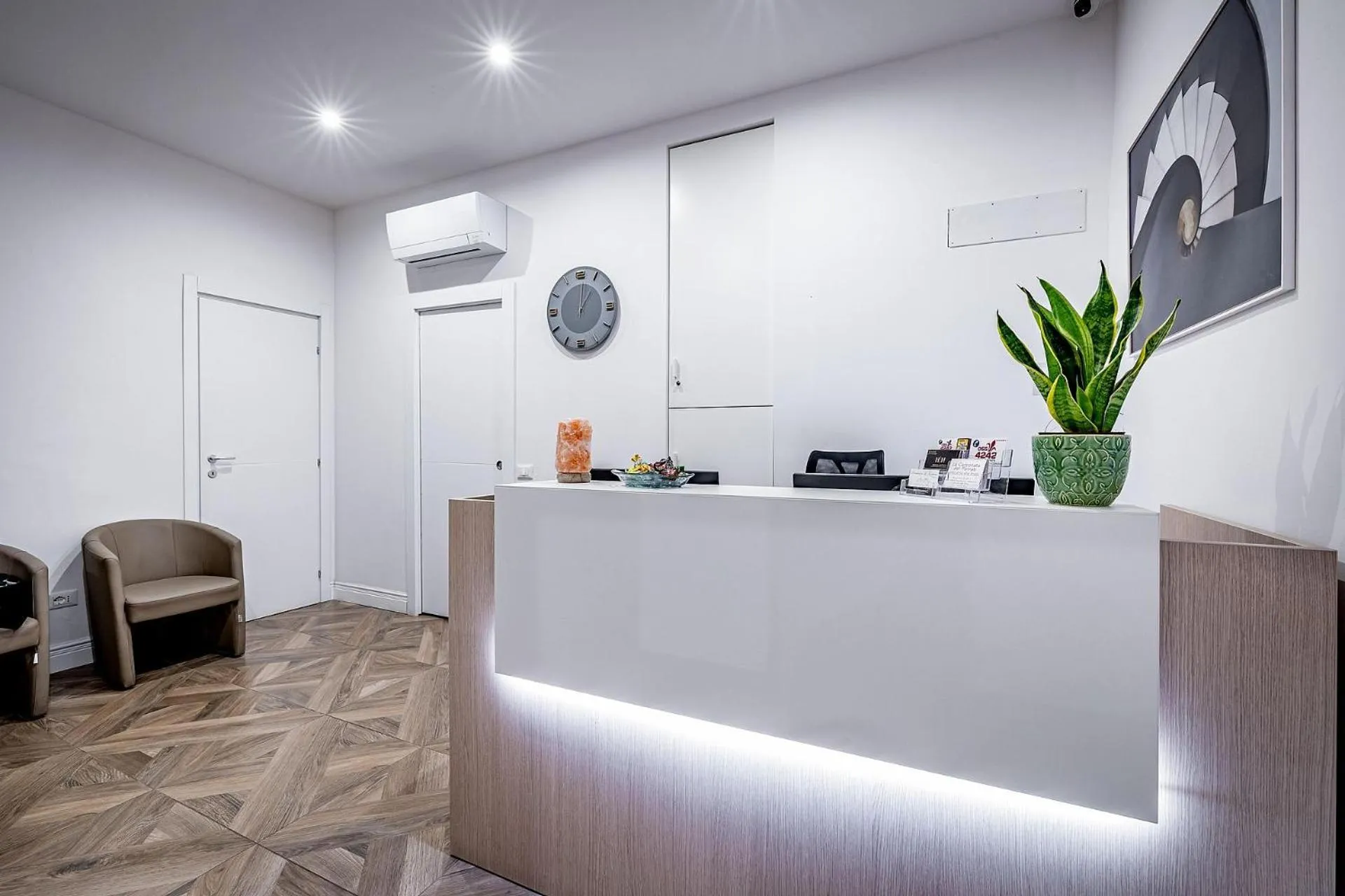 Lobby or reception in B&B De Biffi