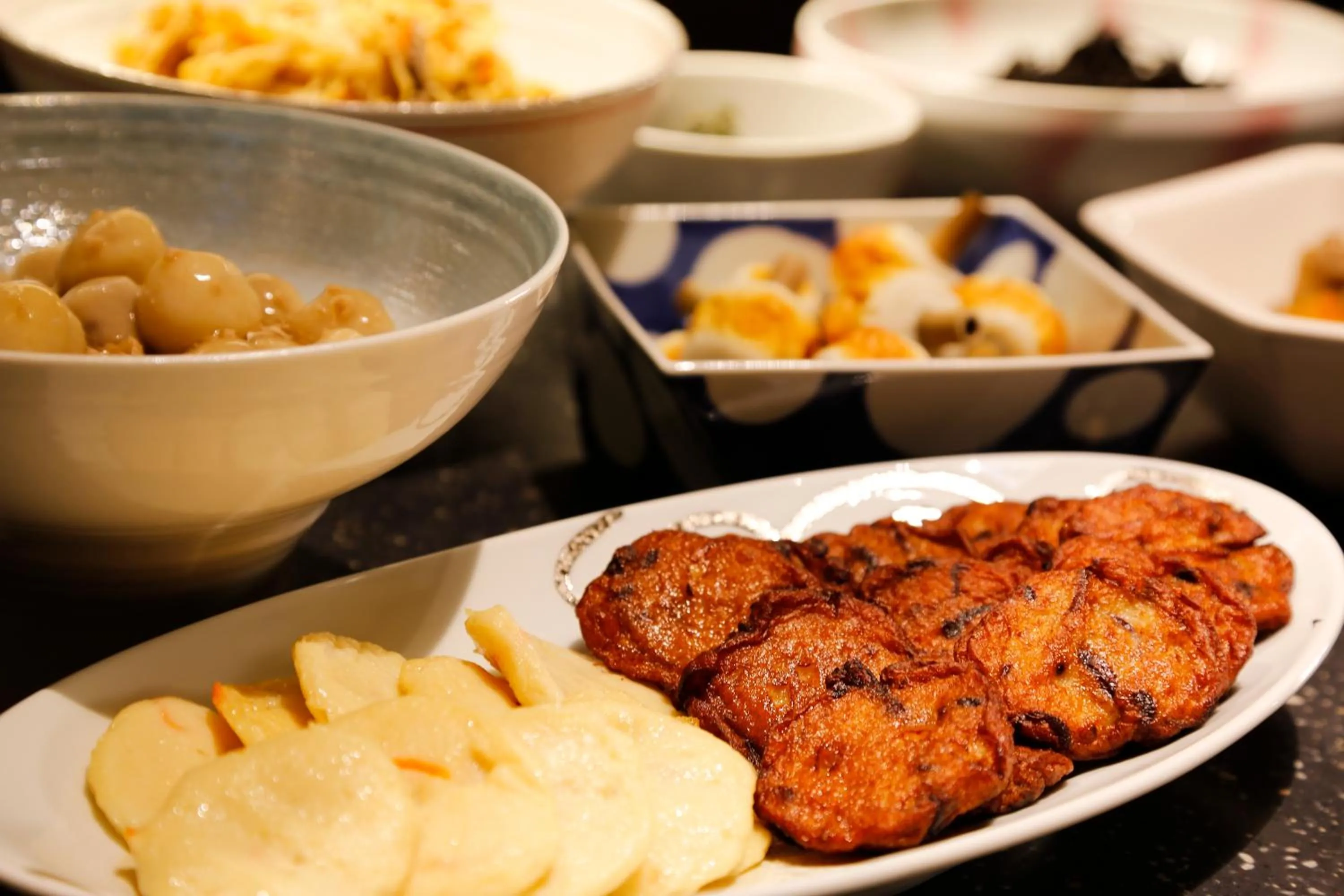Breakfast in Awaji Hamarikyu