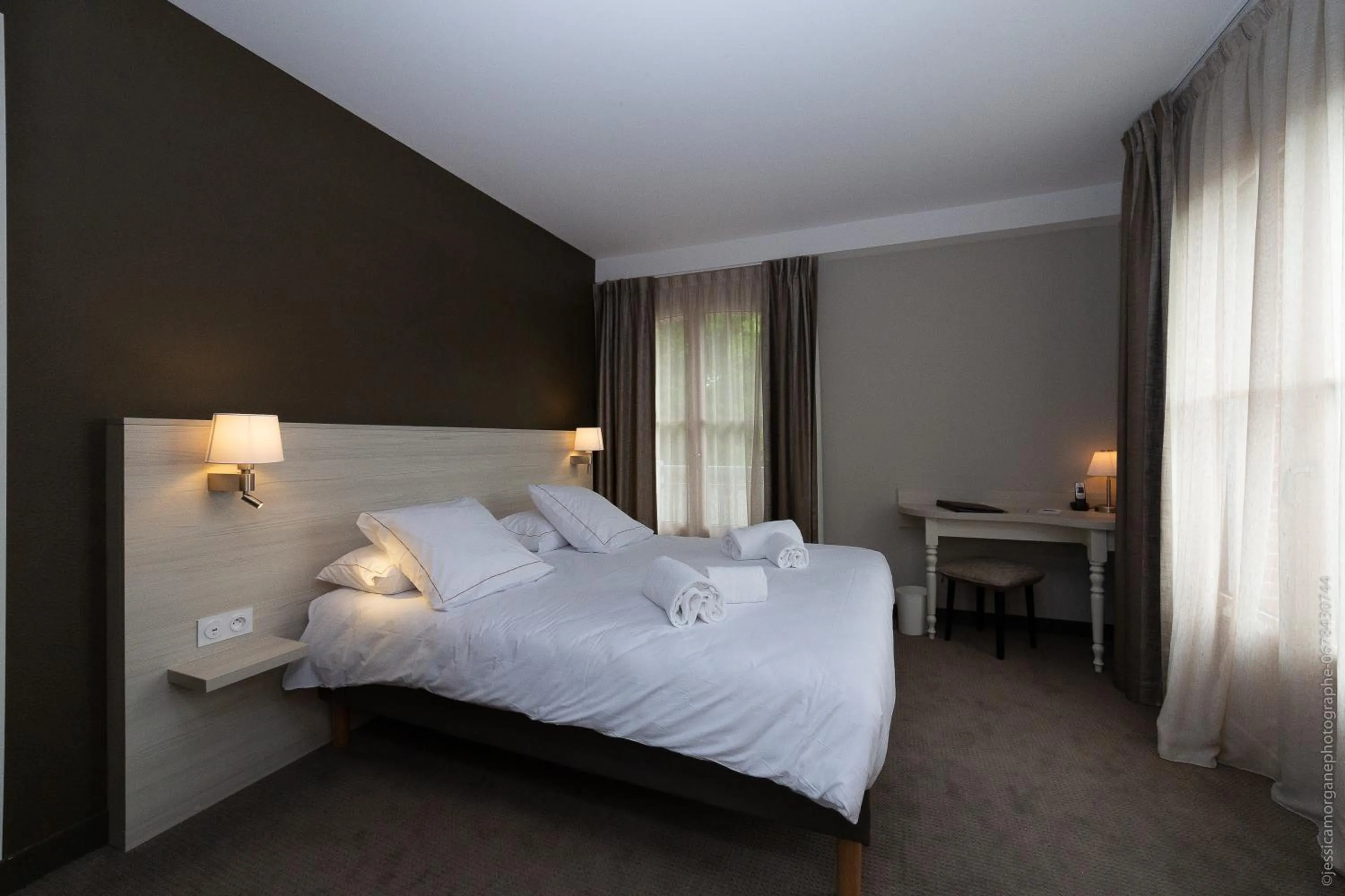 Bedroom, Bed in Domaine de La Gressière