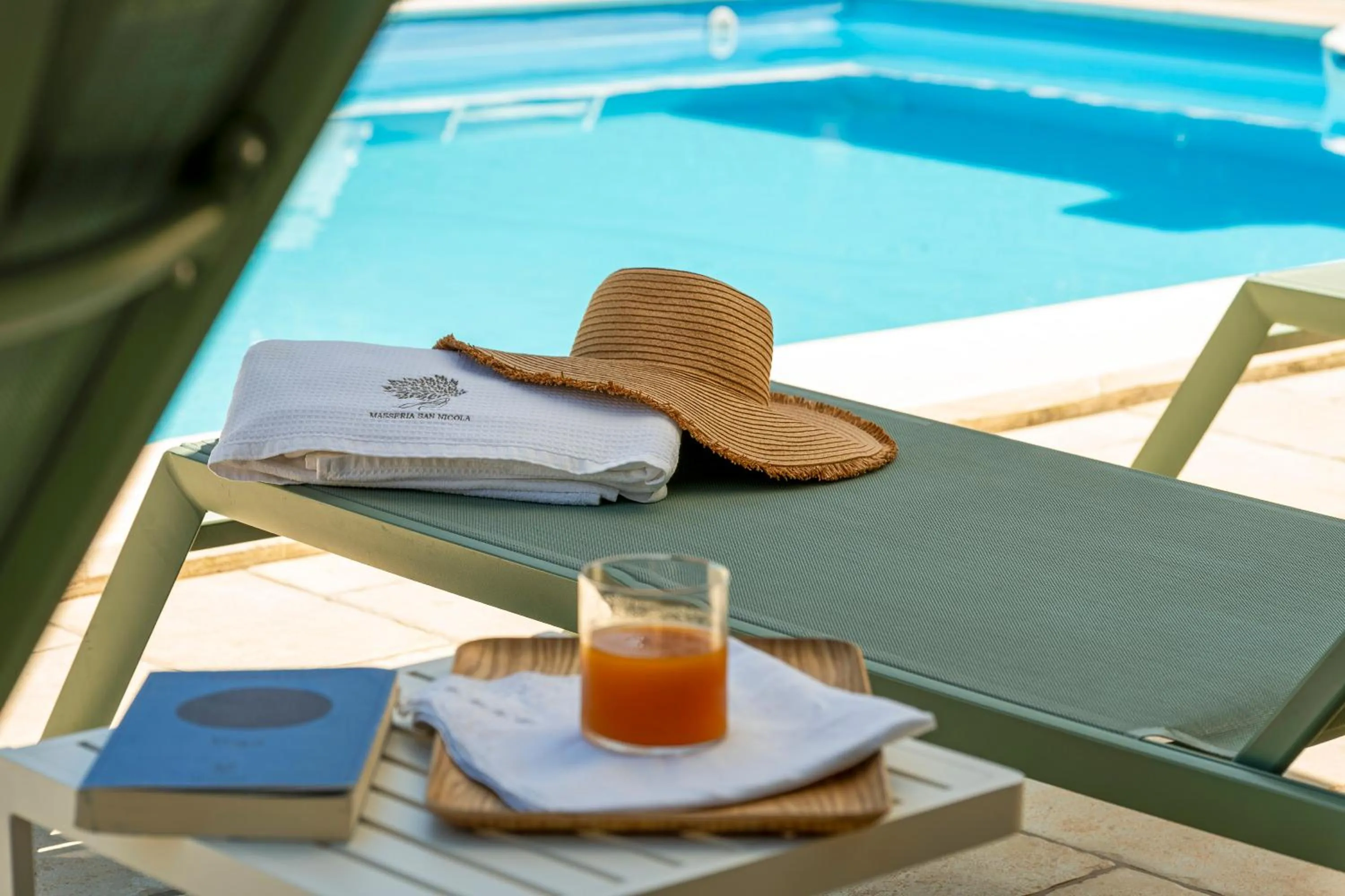 Swimming pool in Masseria San Nicola Savelletri - B&B