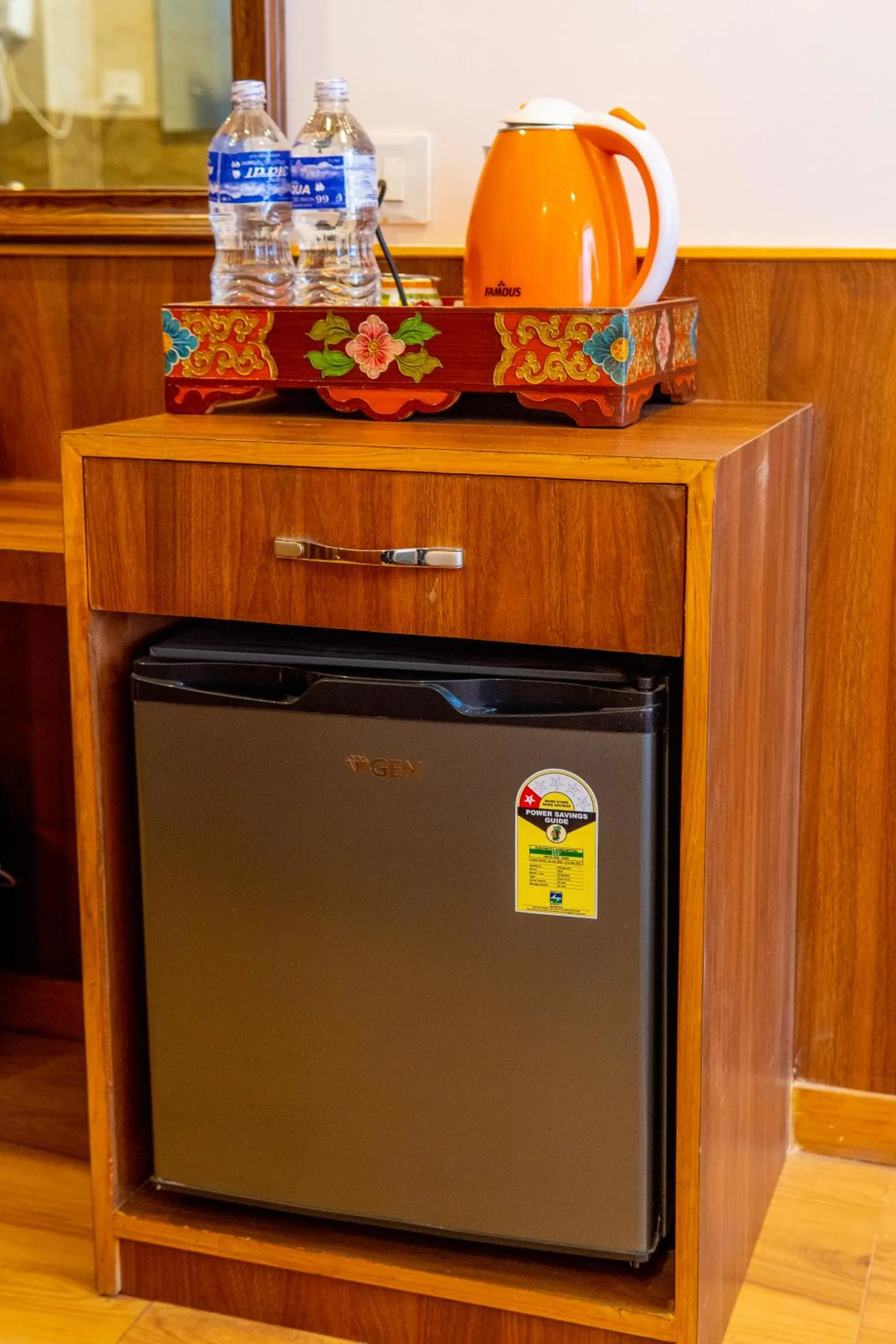 minibar in Hotel Yakroo Manang