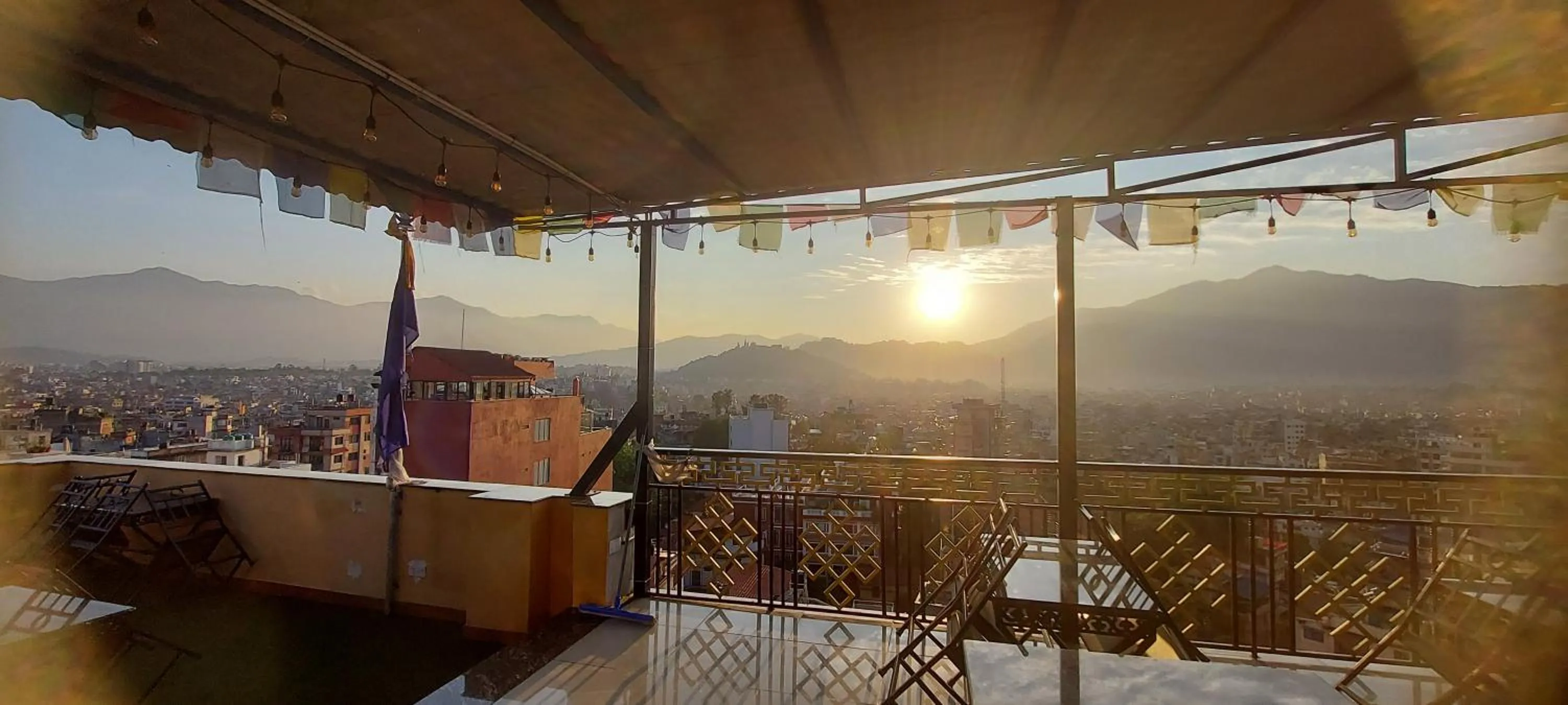 Balcony/Terrace in Hotel Yakroo Manang