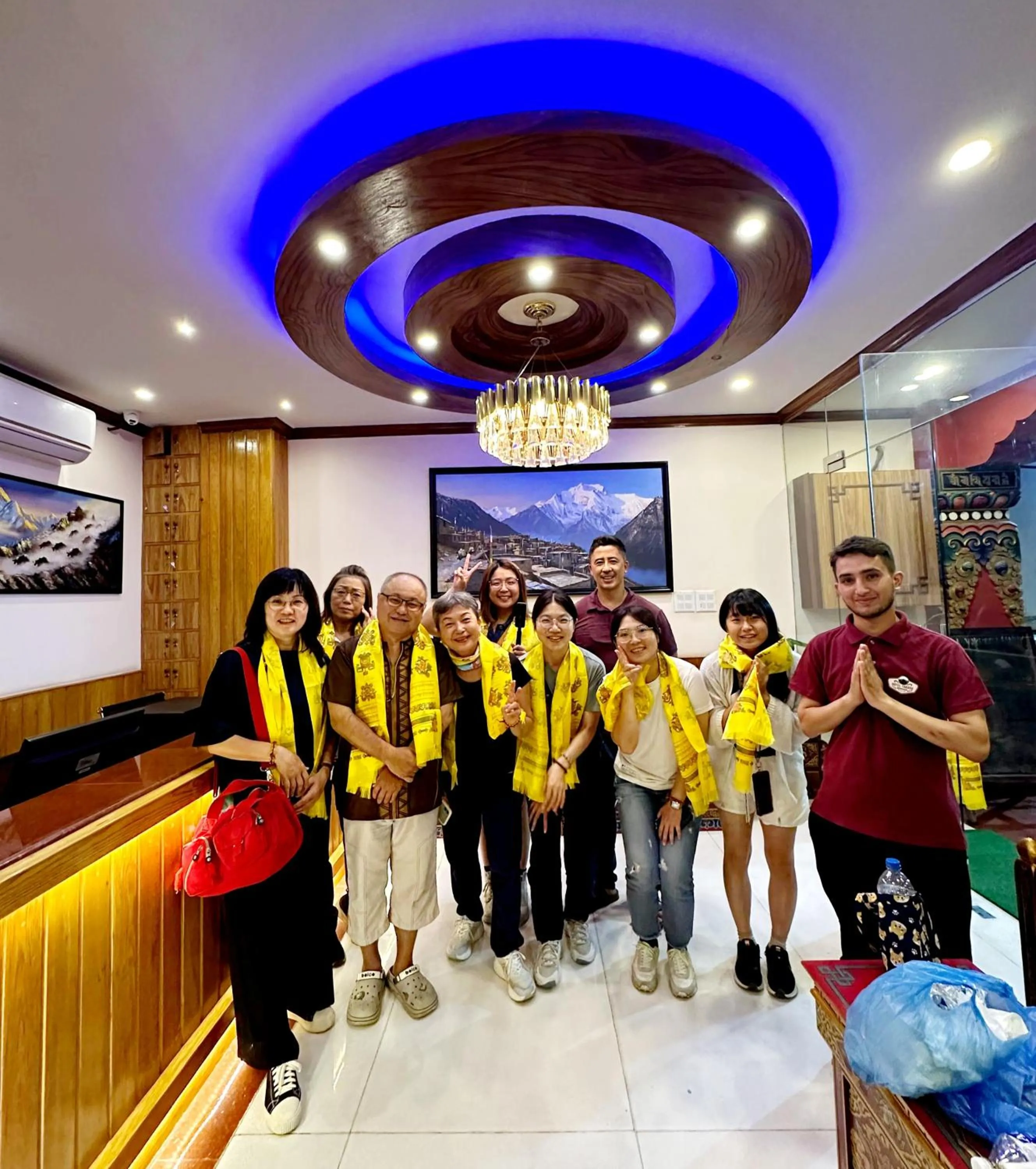 Staff in Hotel Yakroo Manang