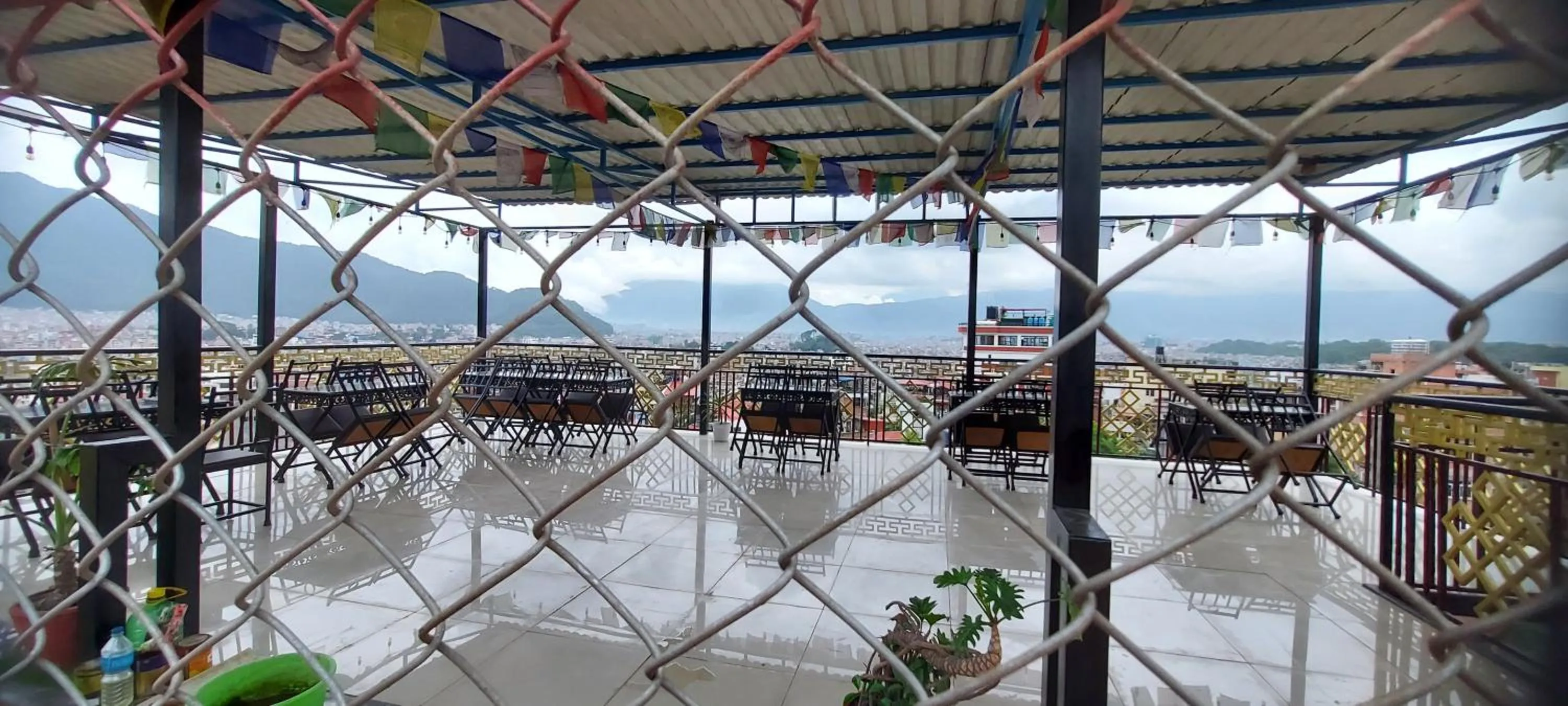 Balcony/Terrace in Hotel Yakroo Manang