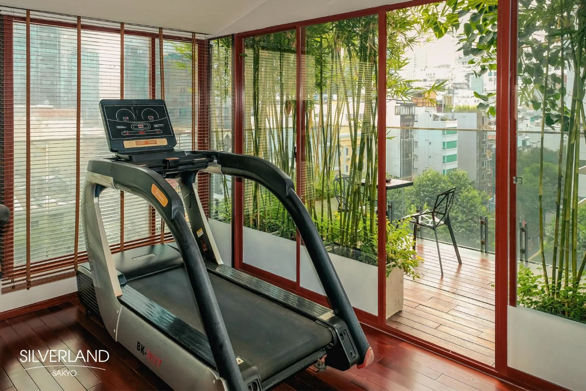 Fitness centre/facilities in Silverland Sakyo Hotel