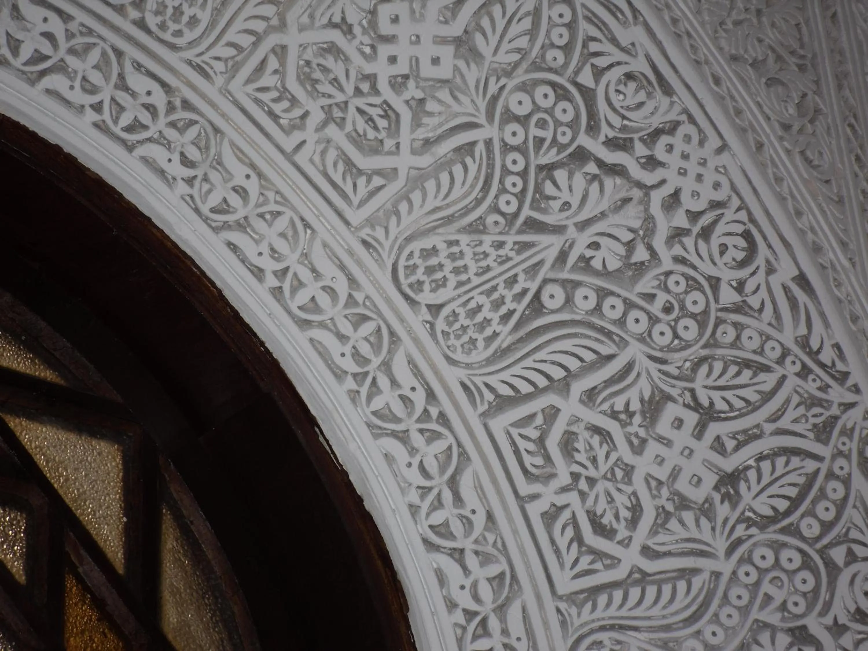 Decorative detail in Riad Letchina