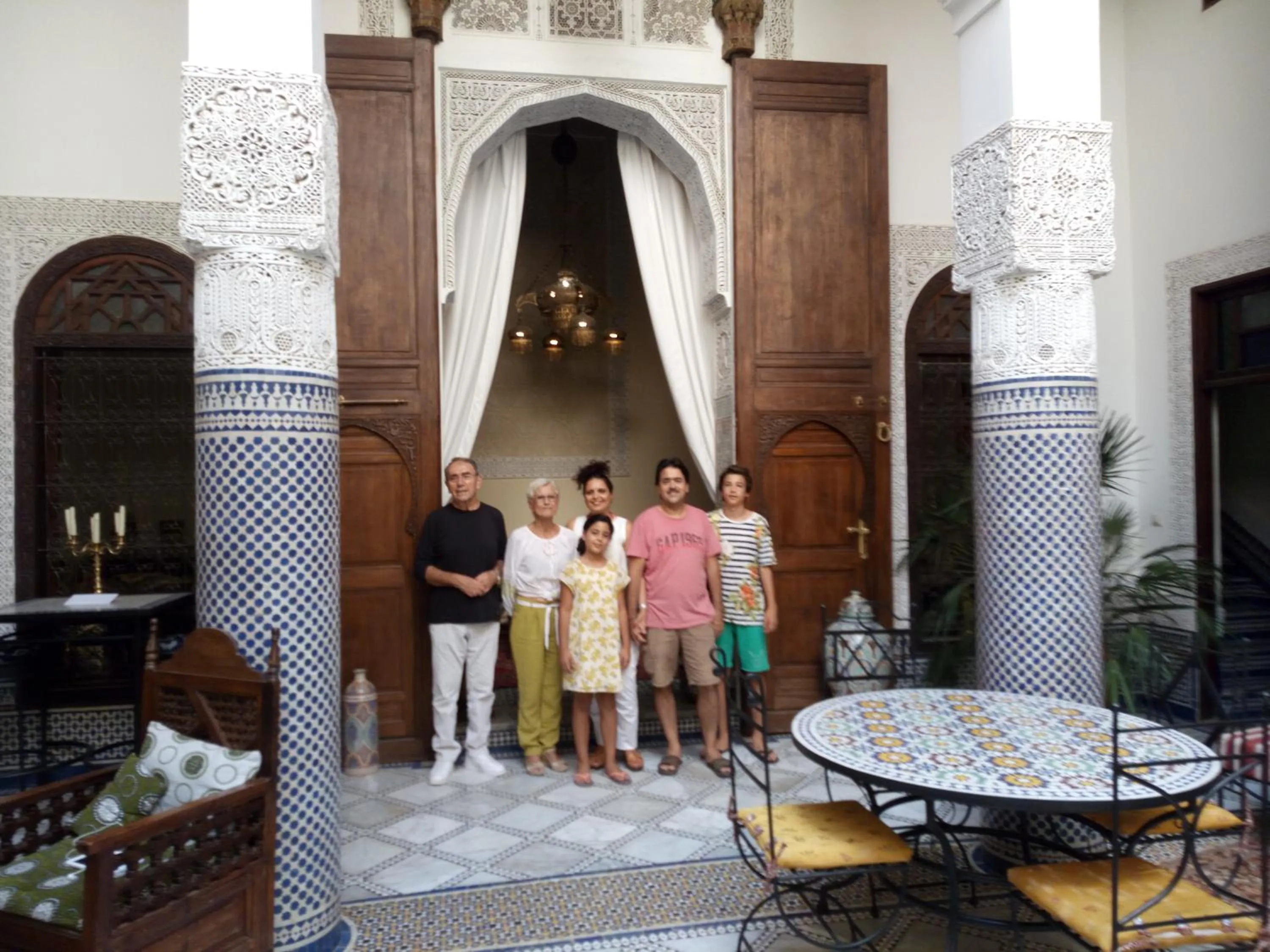 Guests in Riad Letchina