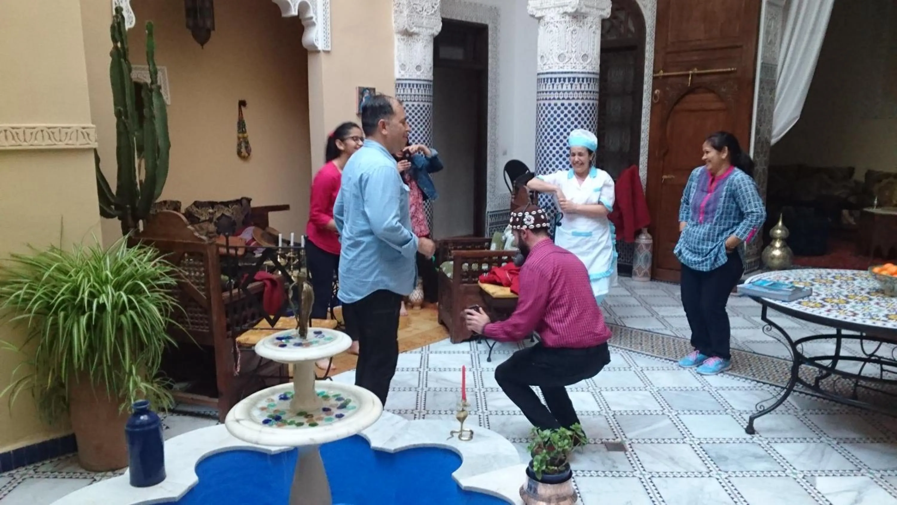 Guests in Riad Letchina