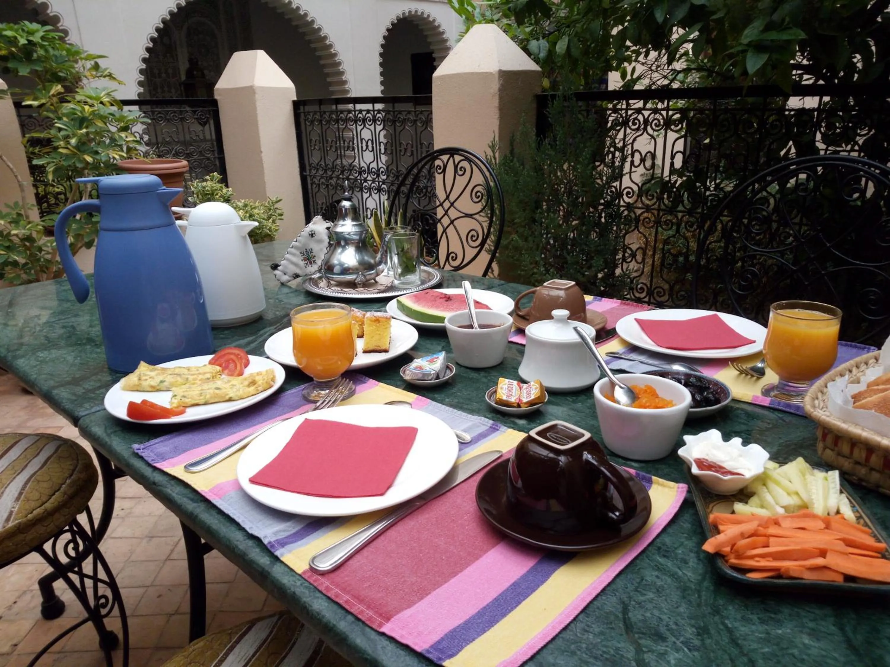 Breakfast in Riad Letchina