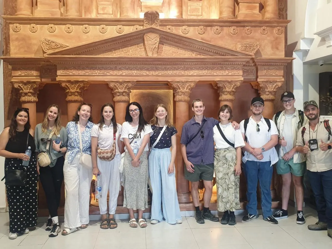 group of guests in Art Hotel Downtown