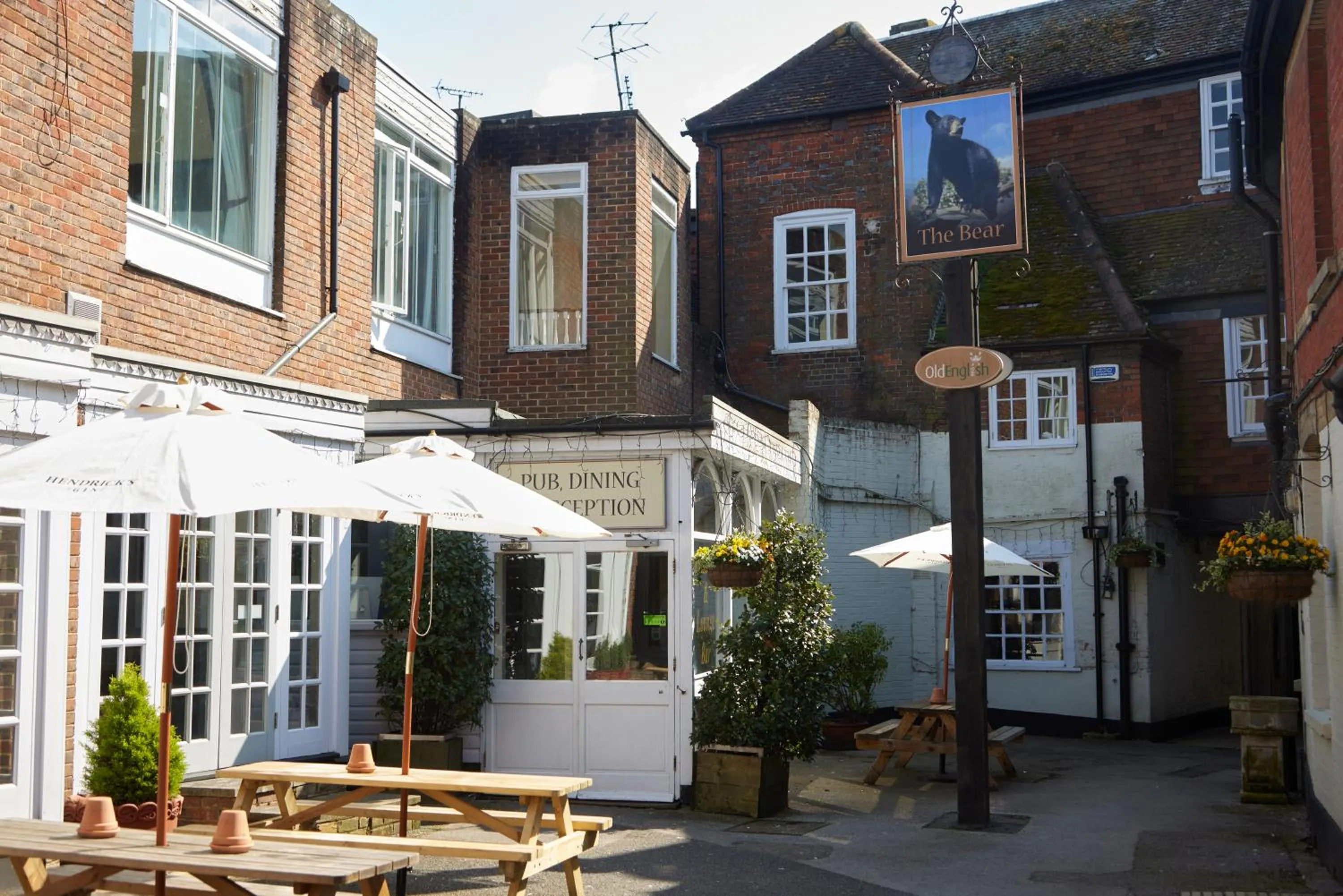 Garden in Bear Hotel by Greene King Inns