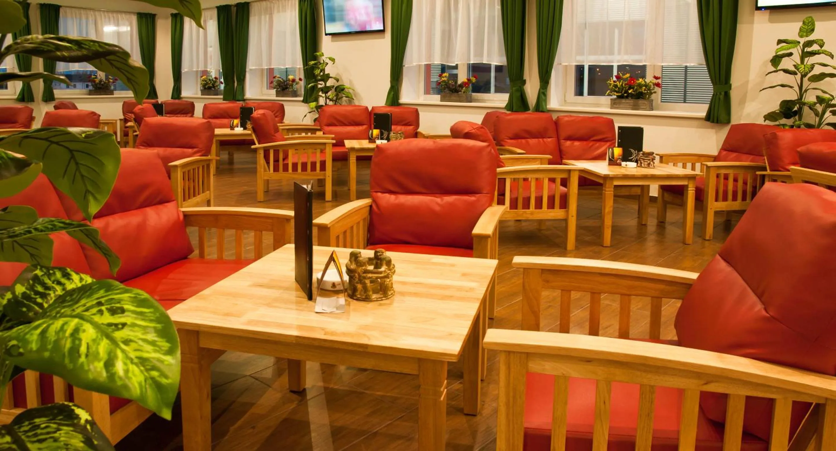 Lounge or bar in WinRooms "hotel&apartments"