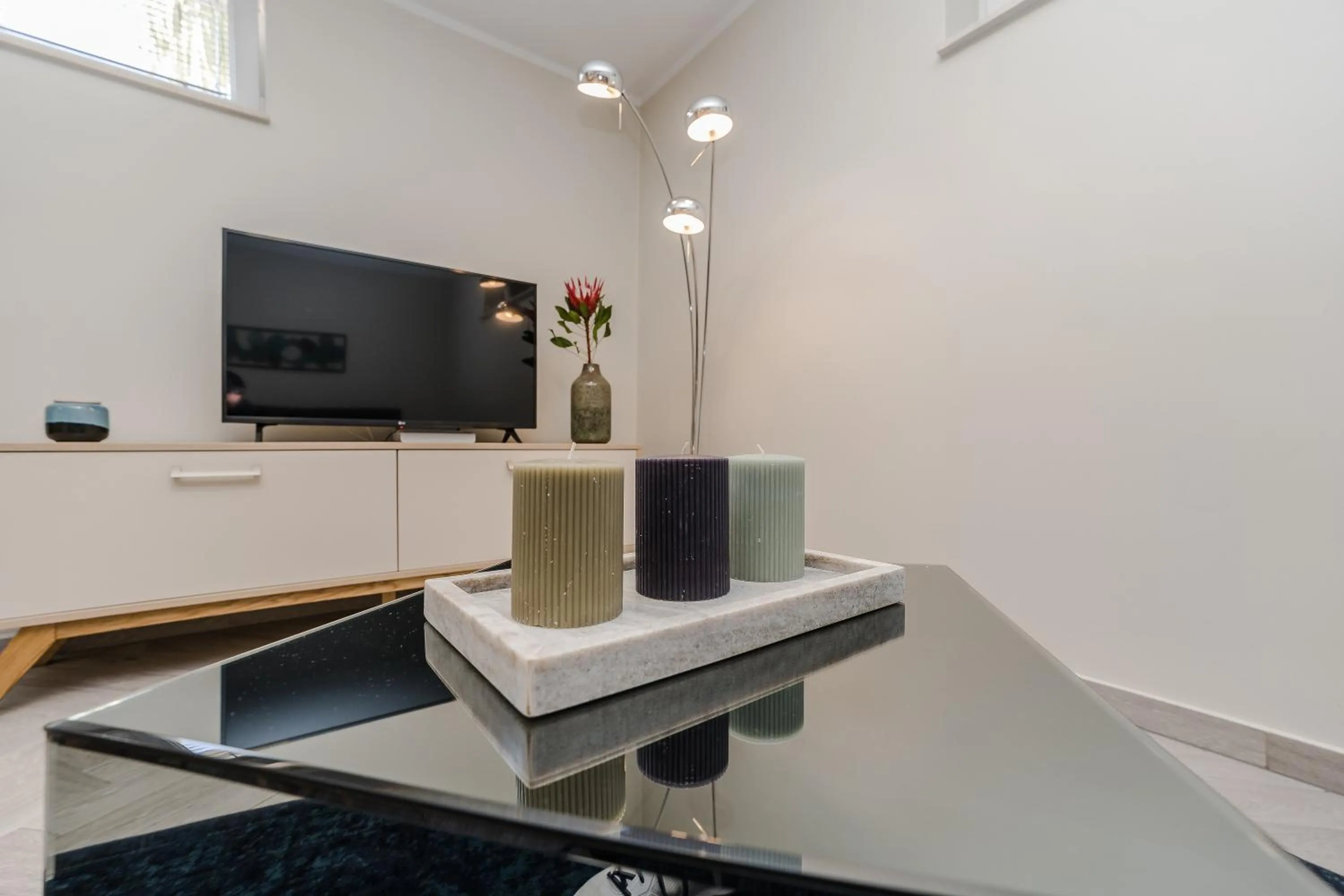 Living room in Villa Karla