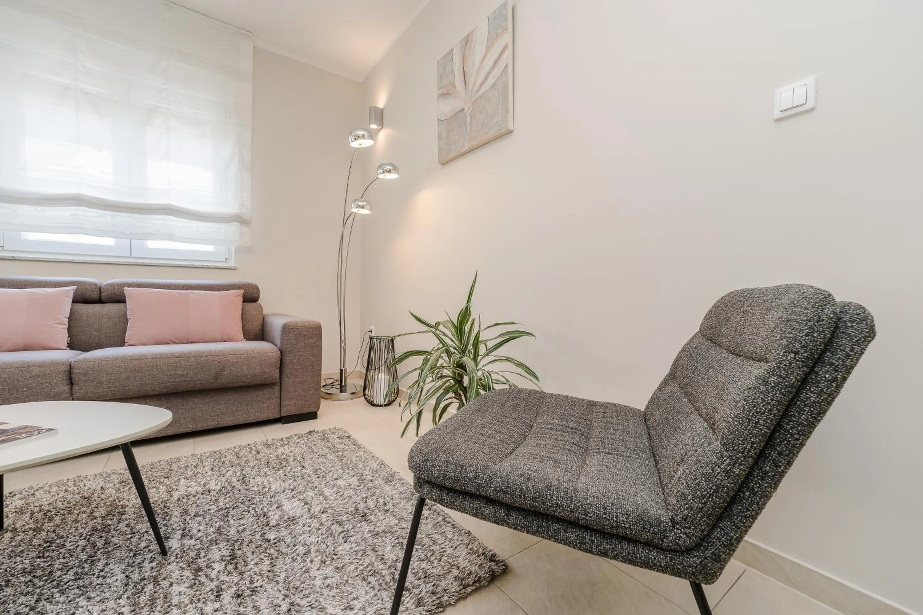 Living room in Villa Karla