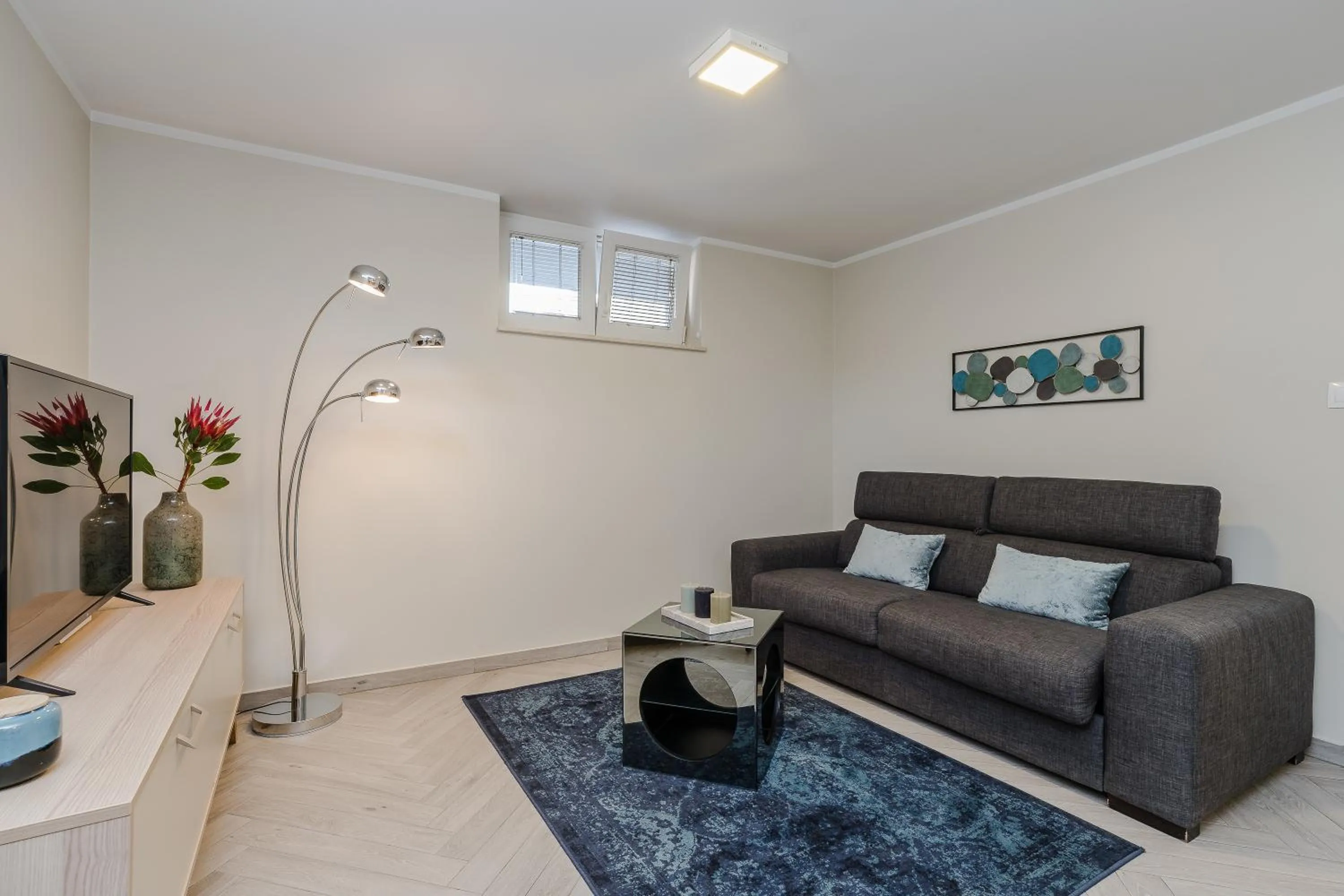 Living room in Villa Karla