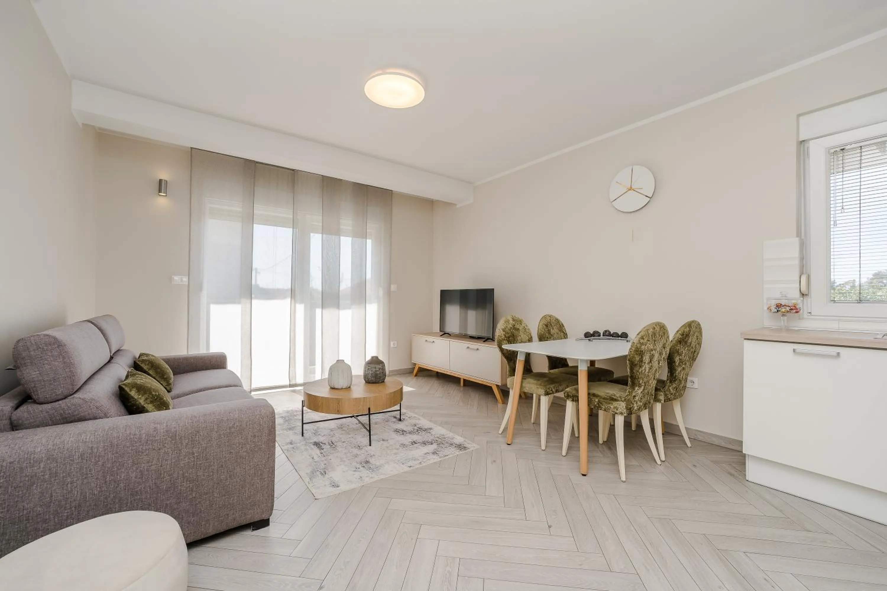 Living room in Villa Karla