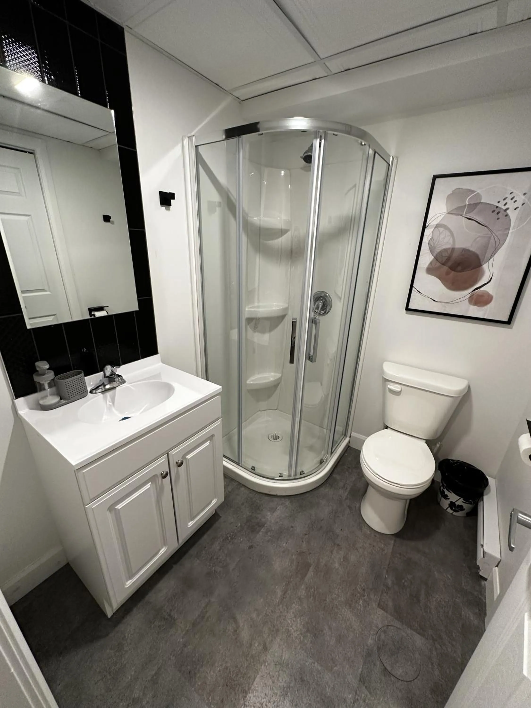 Shower in Le Chambreur