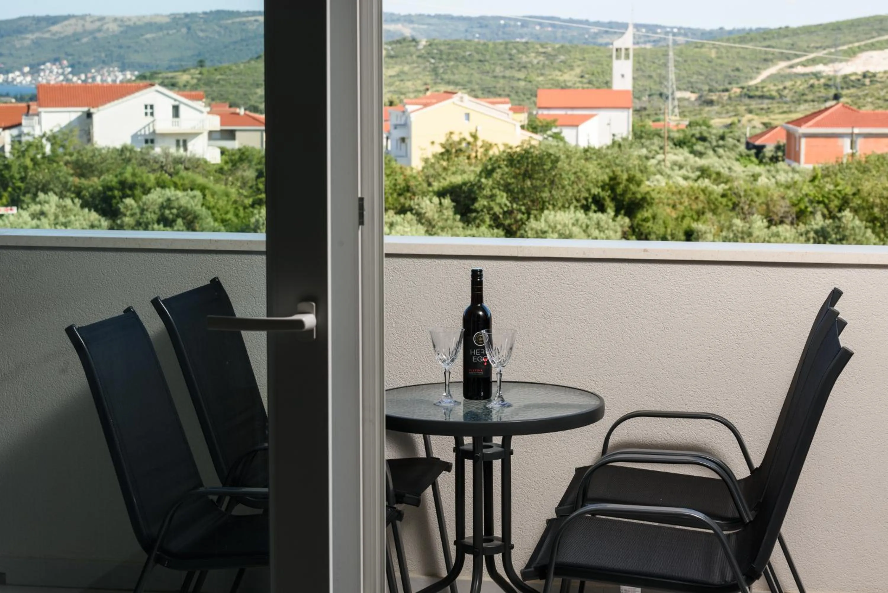 Balcony/Terrace in Apartman Franka
