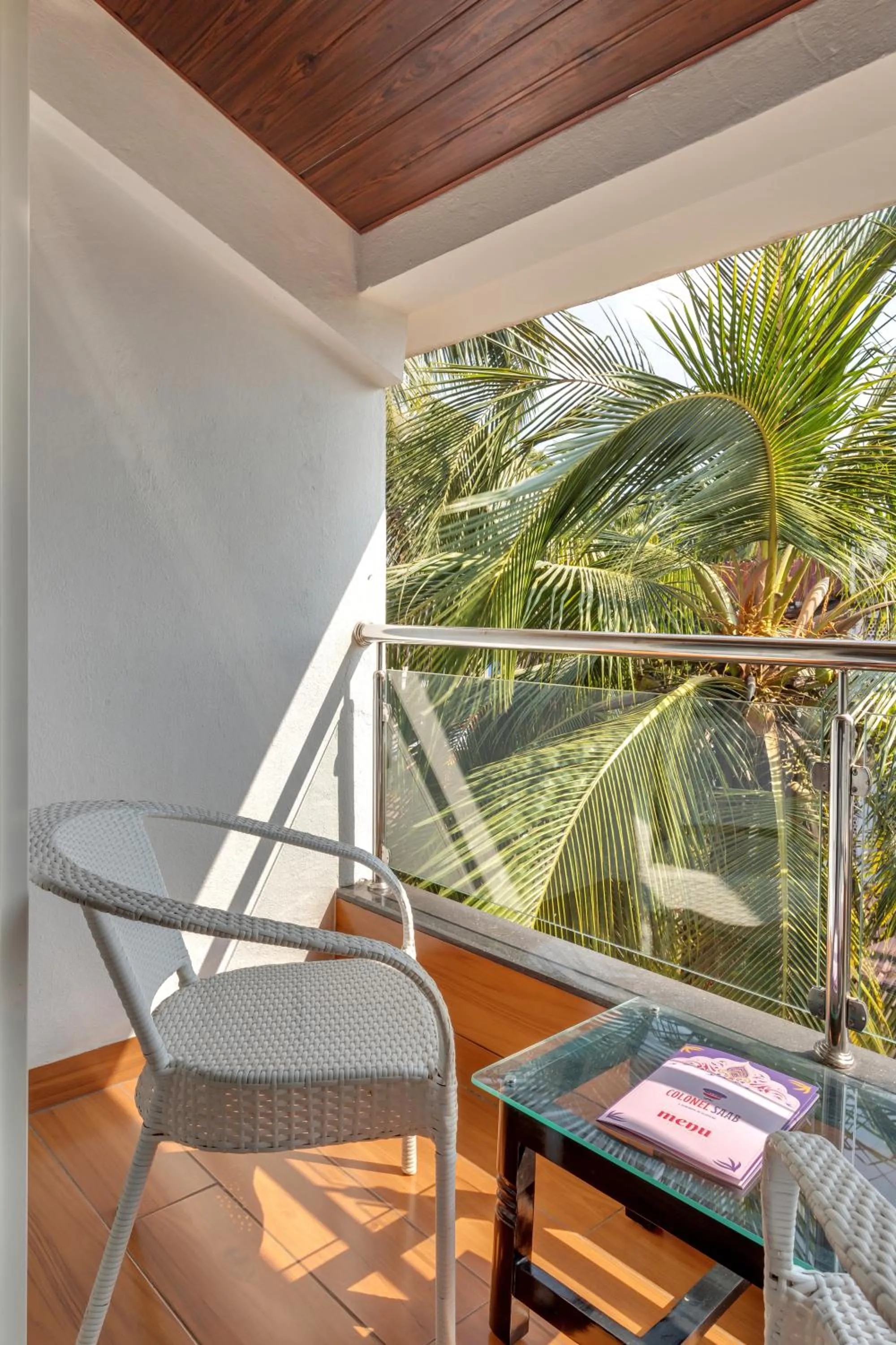 Seating area in La baga Beach Hotel