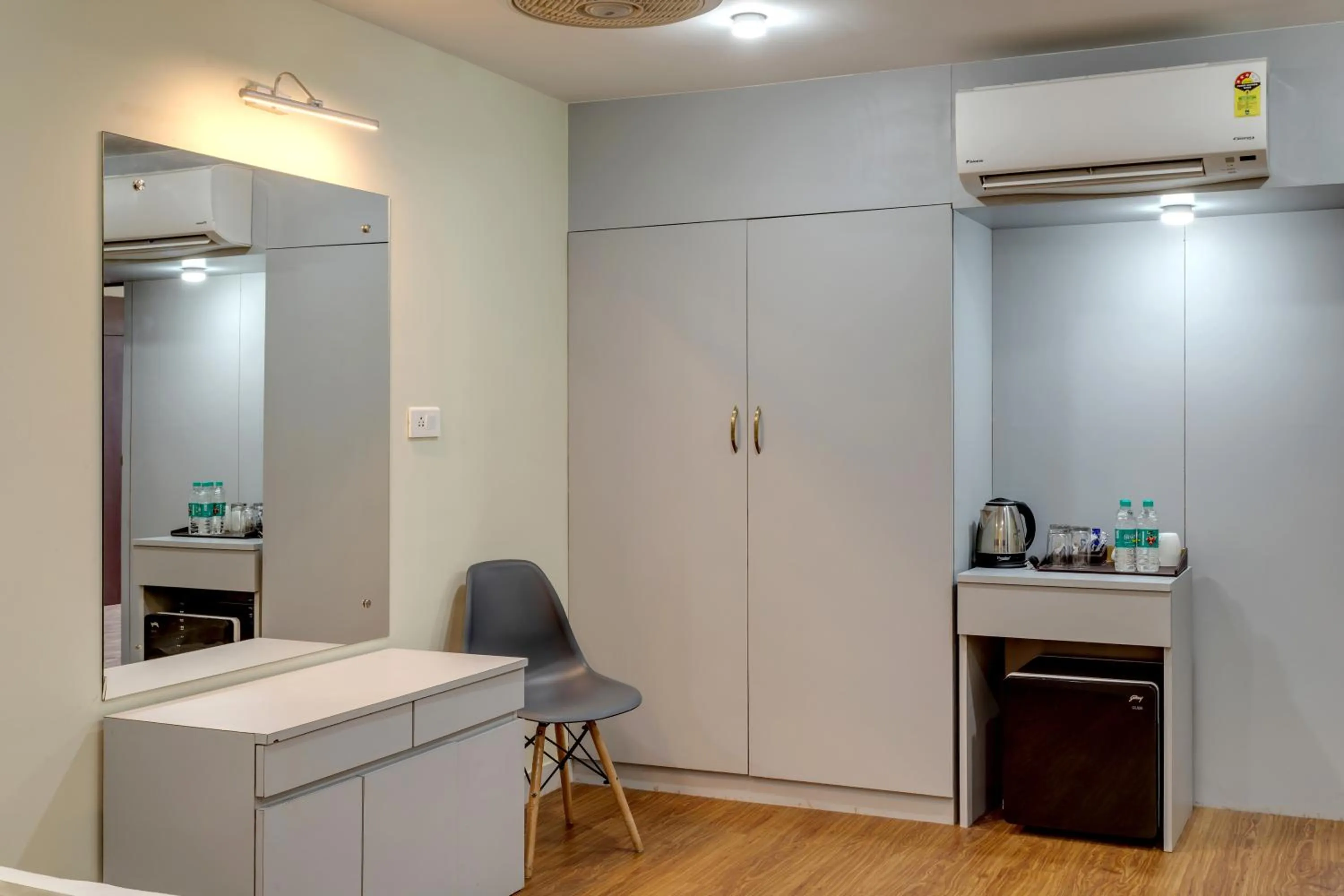 air conditioner in La baga Beach Hotel