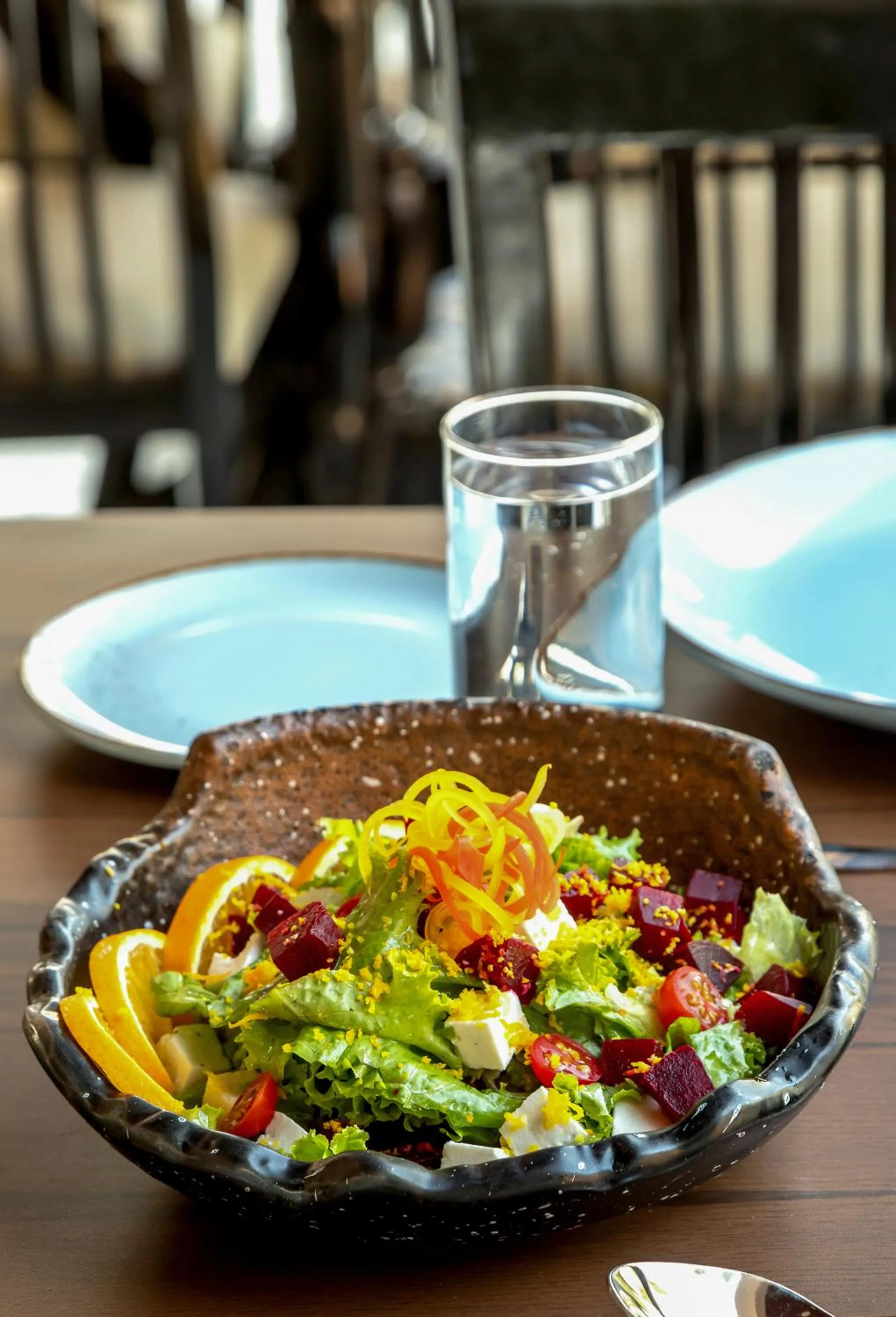 Food in La baga Beach Hotel