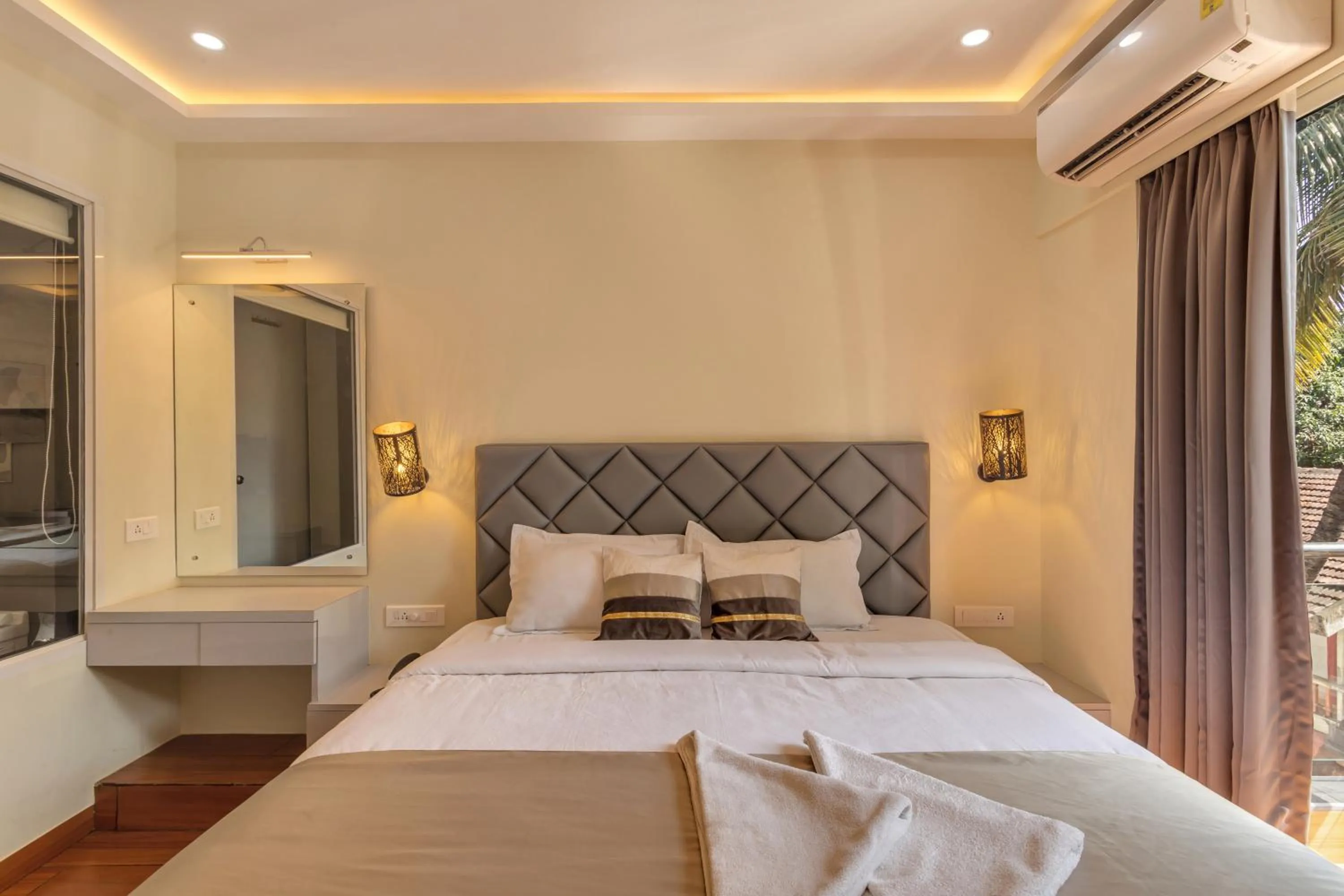 Photo of the whole room, Bed in La baga Beach Hotel