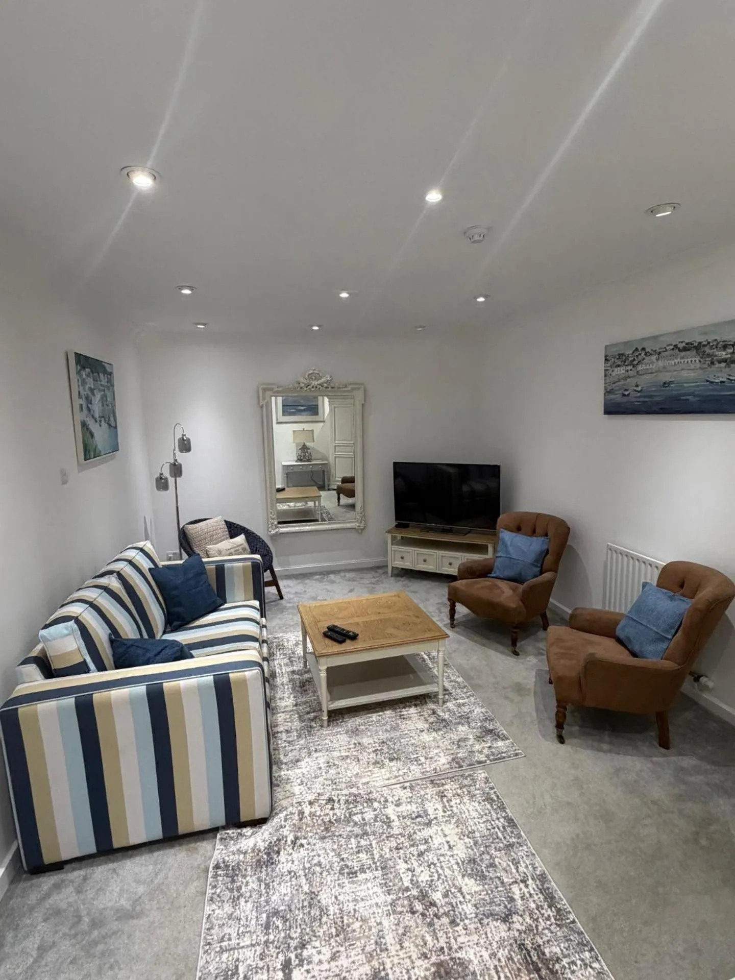 Living room in Lugger Hotel ‘A Bespoke Hotel’