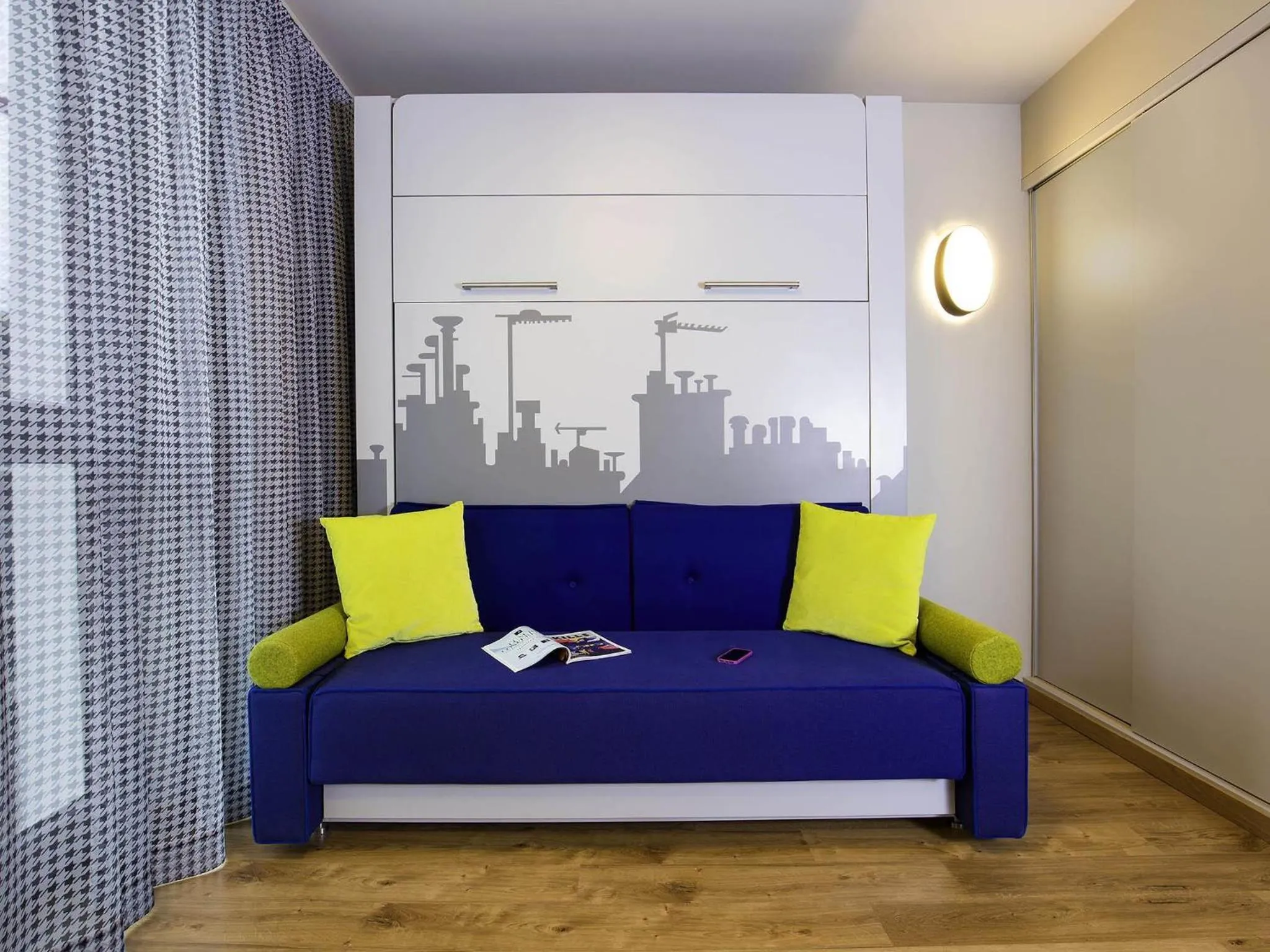 Bedroom in Aparthotel Adagio access München City Olympiapark