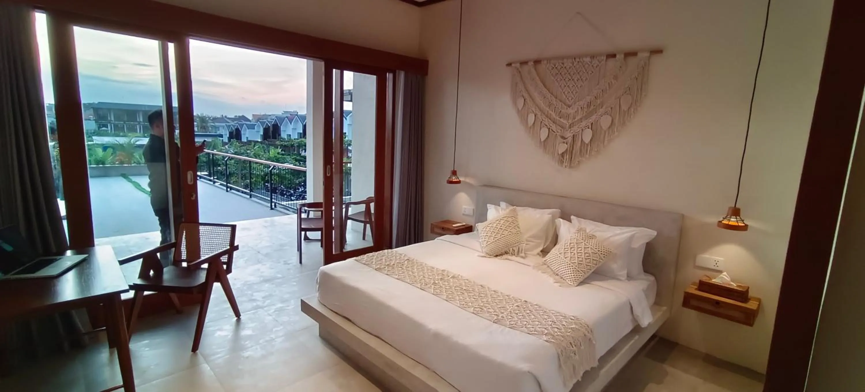 Bed in FULLMOON CANGGU Nelayan