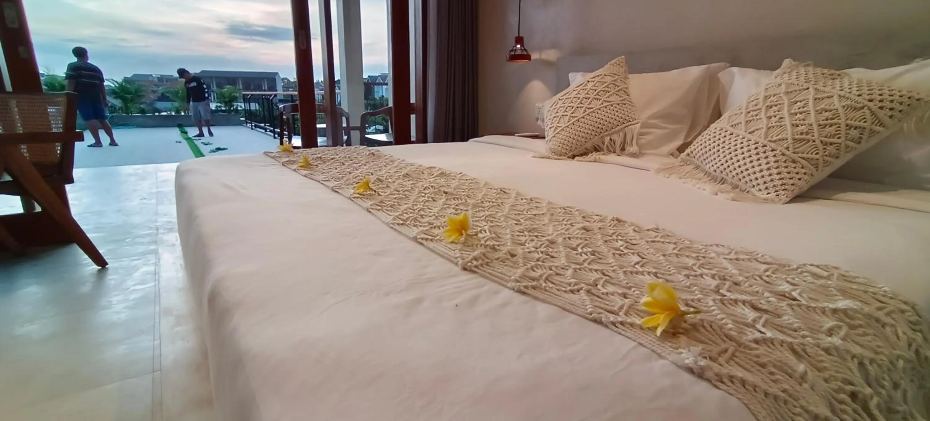 Bed in FULLMOON CANGGU Nelayan