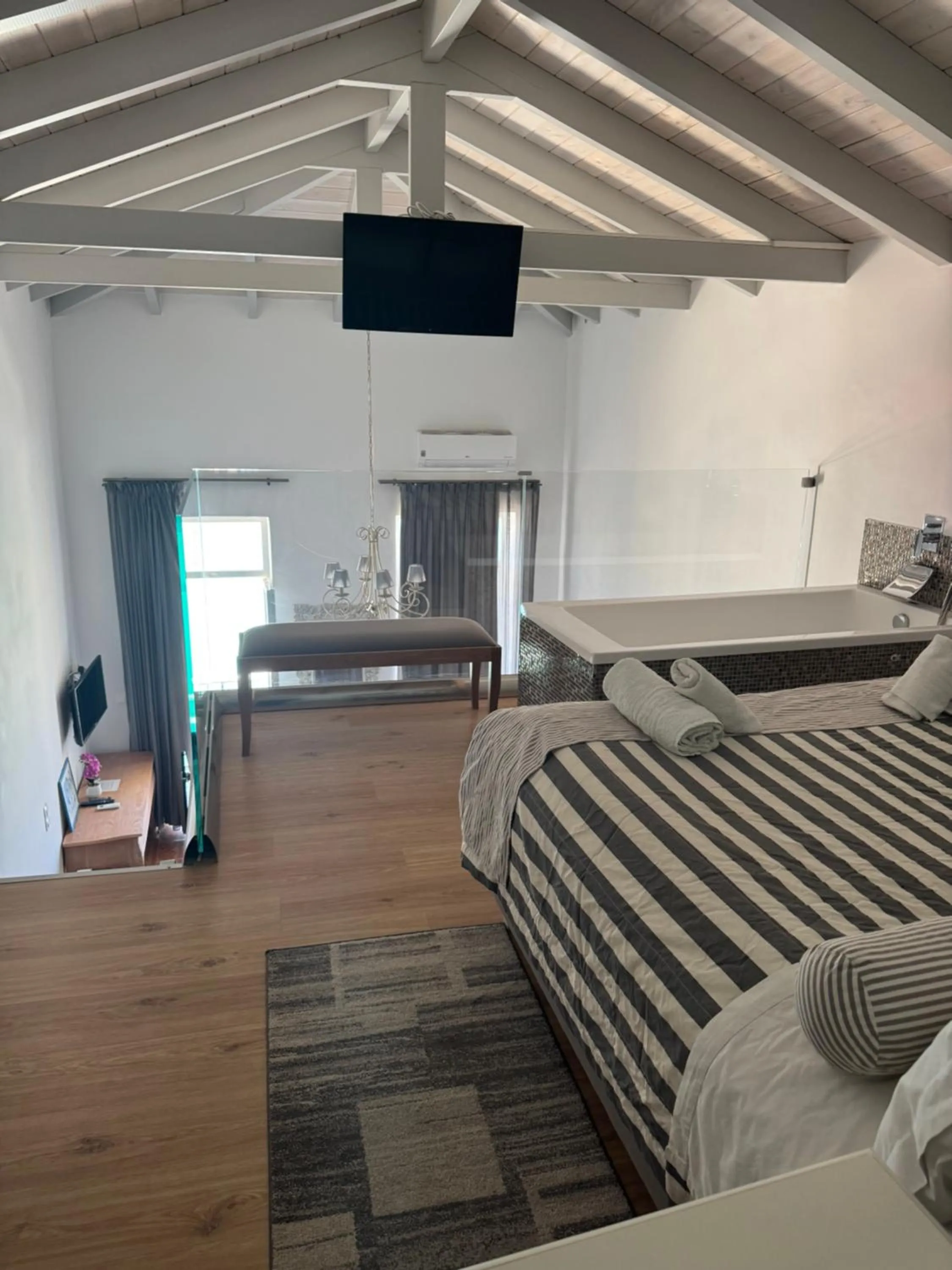 Bed in Porto Enetiko Suites