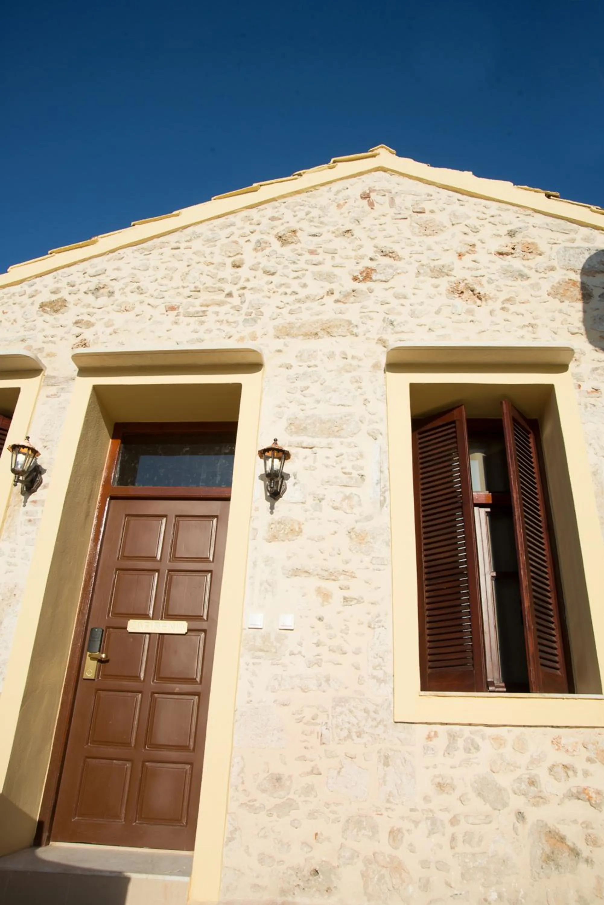 Facade/entrance in Porto Enetiko Suites