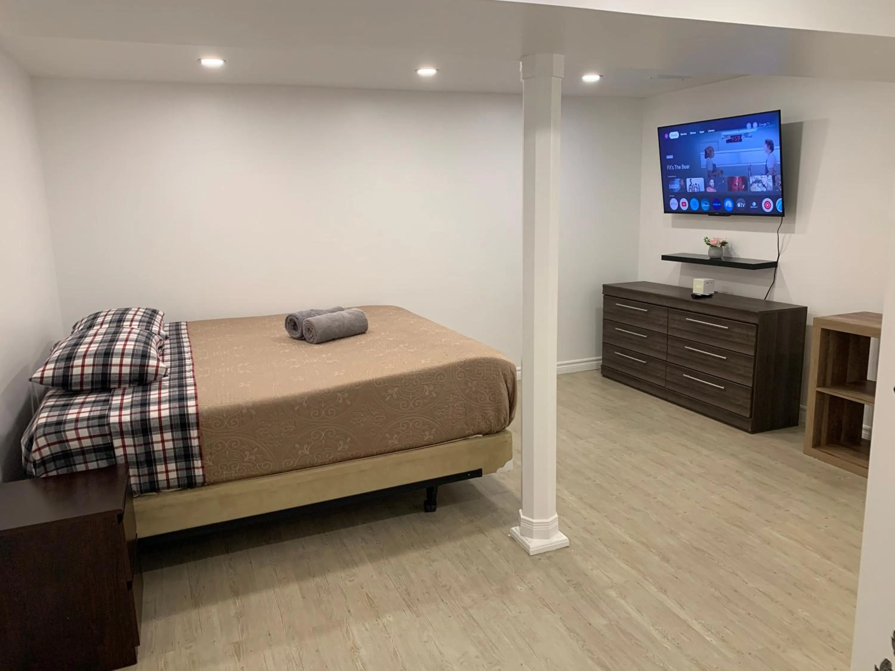 Bedroom, Bed in Lovely apartment house