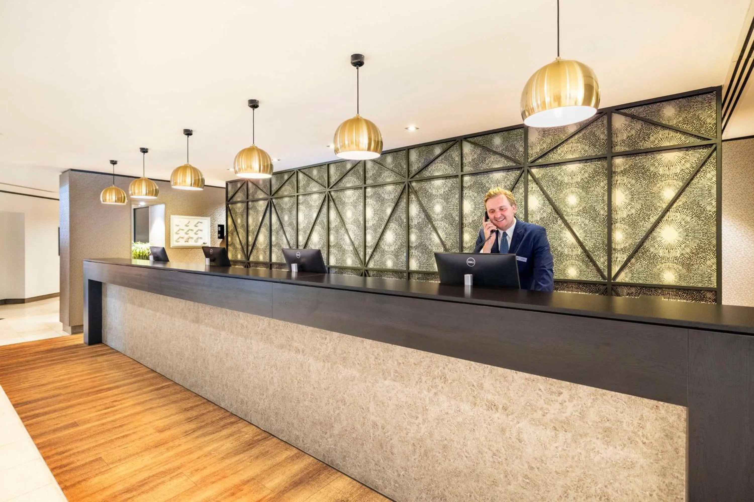 Lobby or reception in NH Amsterdam Leidseplein