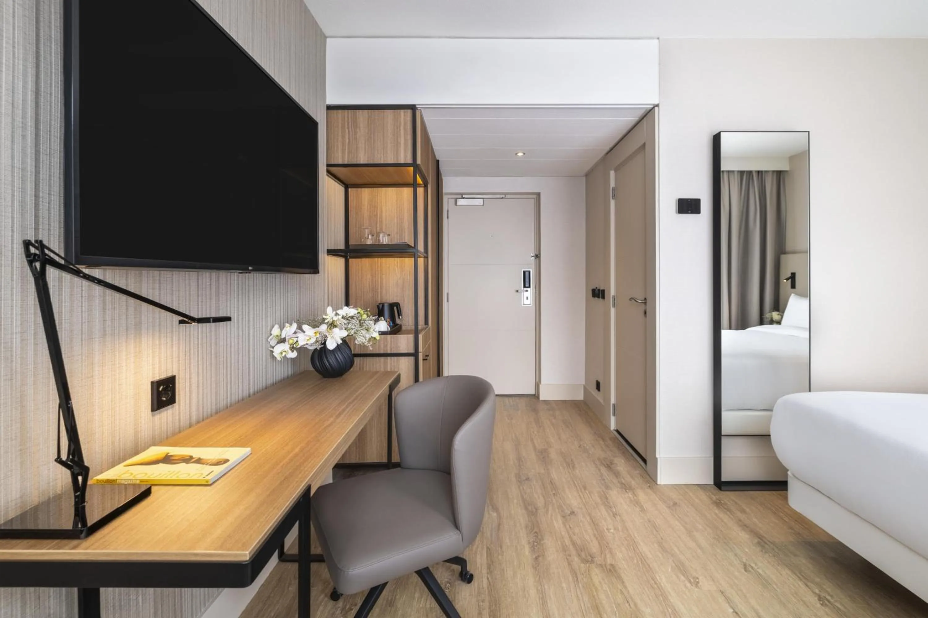 Bedroom, Bed in NH Amsterdam Leidseplein