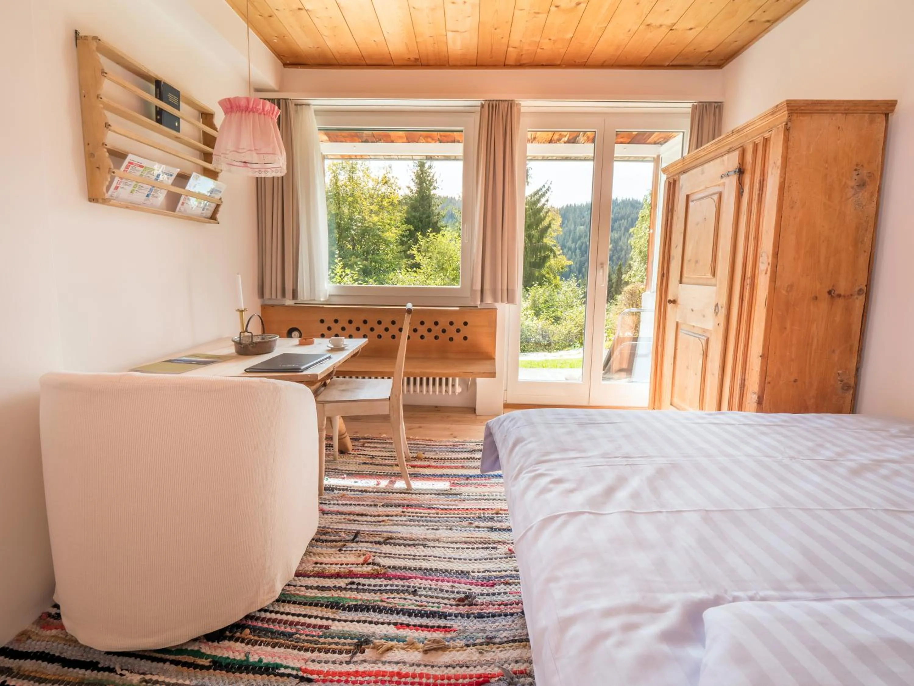 Photo of the whole room, Bed in Hotel Haus am Waldrand