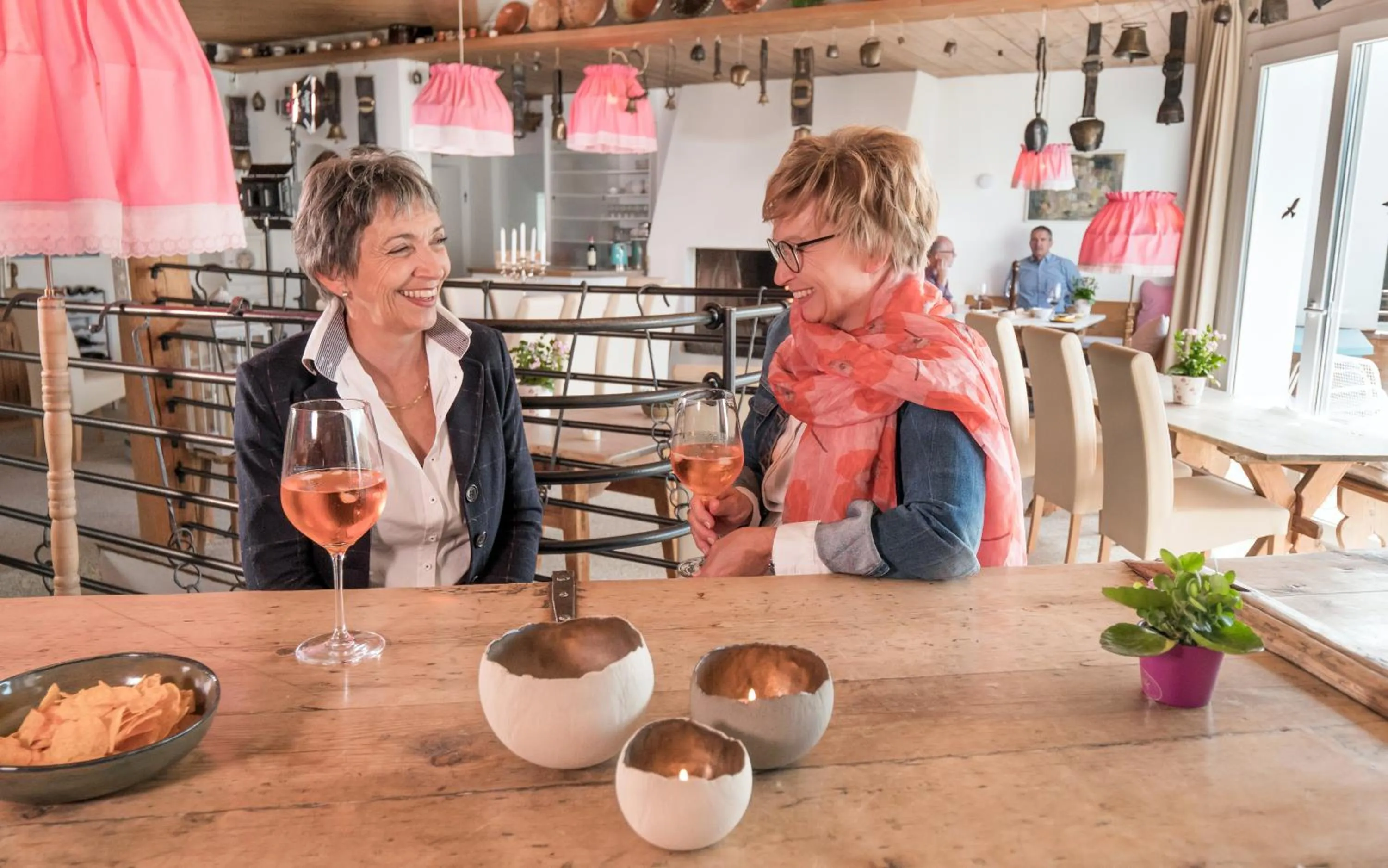 Lounge or bar in Hotel Haus am Waldrand