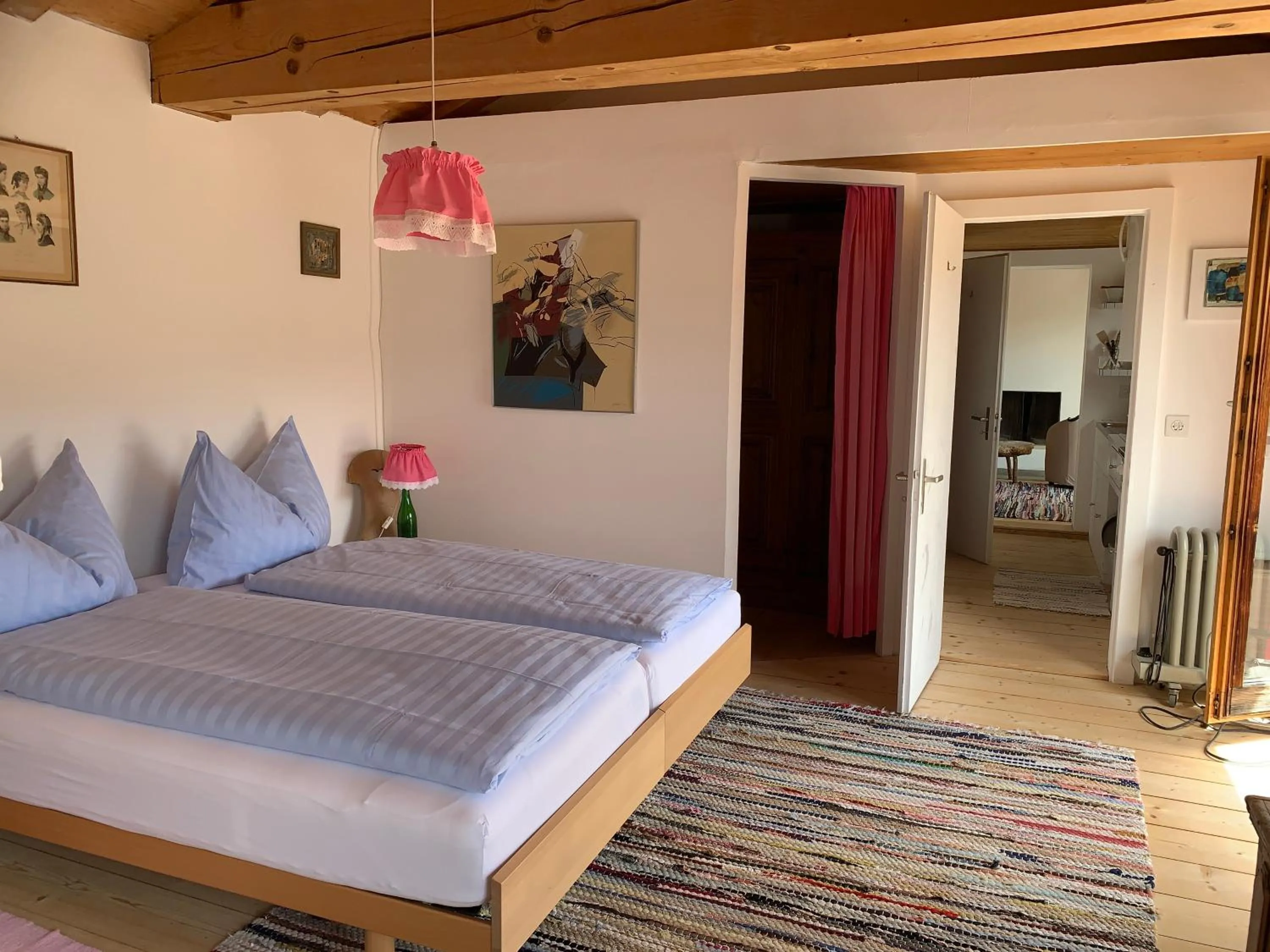 Photo of the whole room, Bed in Hotel Haus am Waldrand