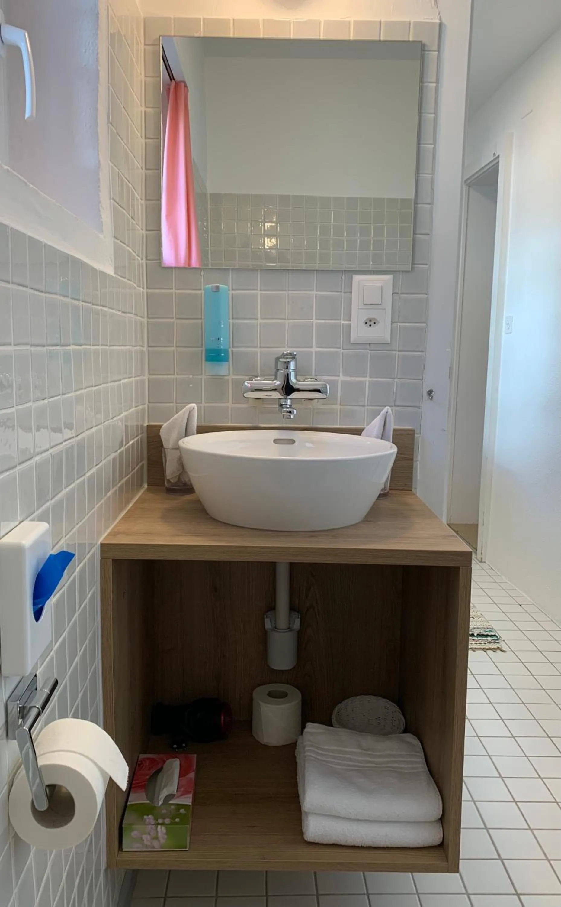 Bathroom in Hotel Haus am Waldrand